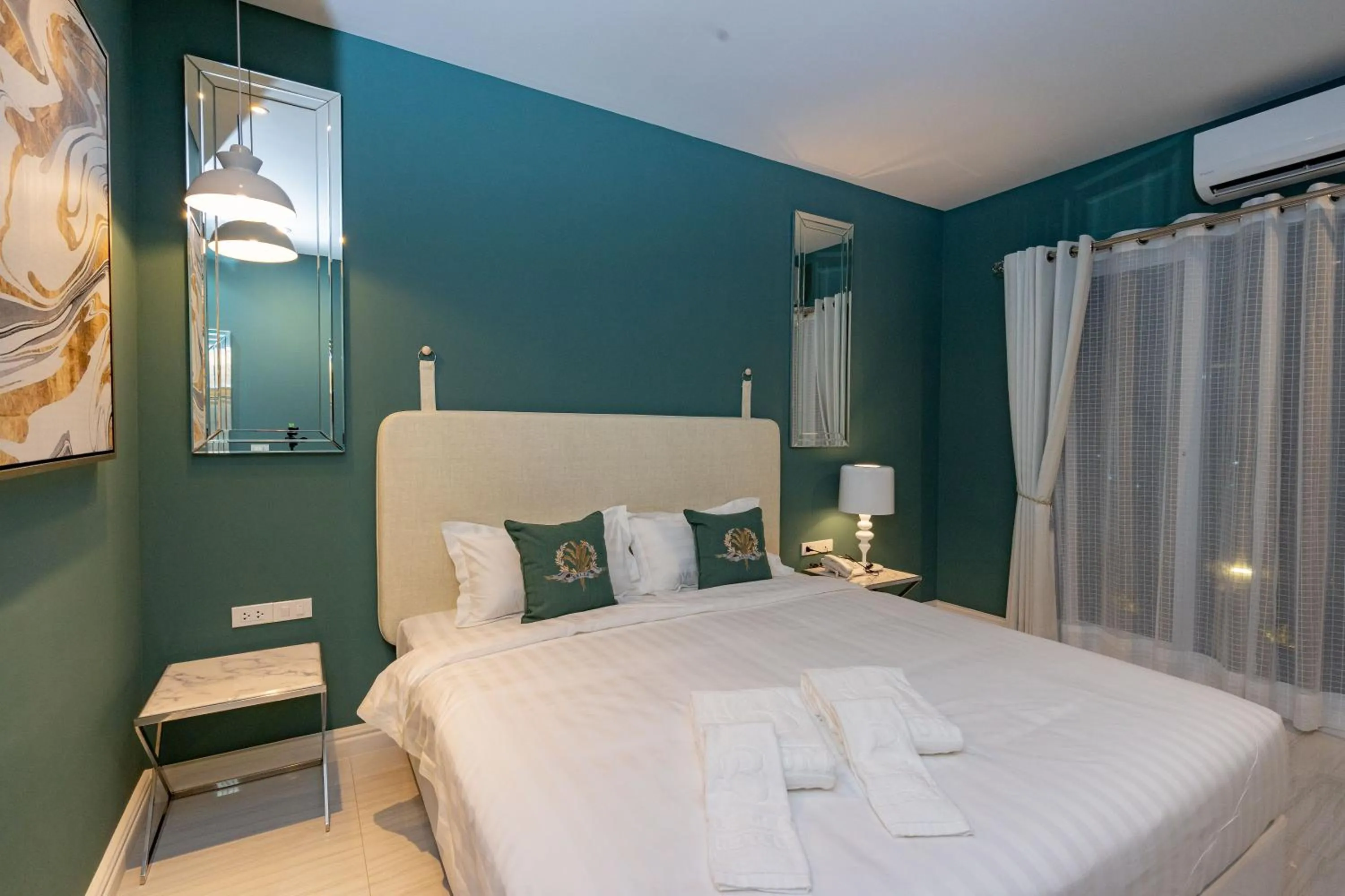 Bed in Belle Grand Hotel