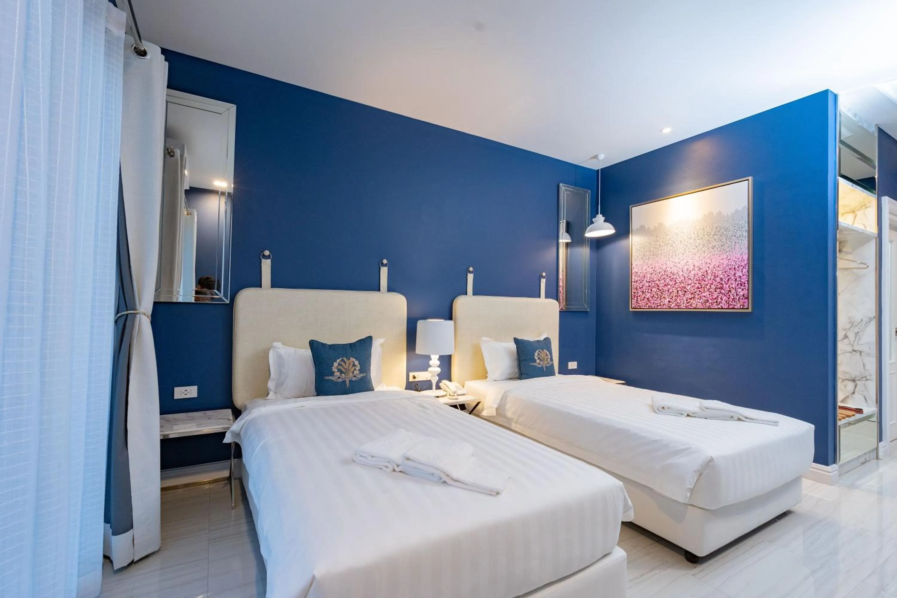 Bed in Belle Grand Hotel