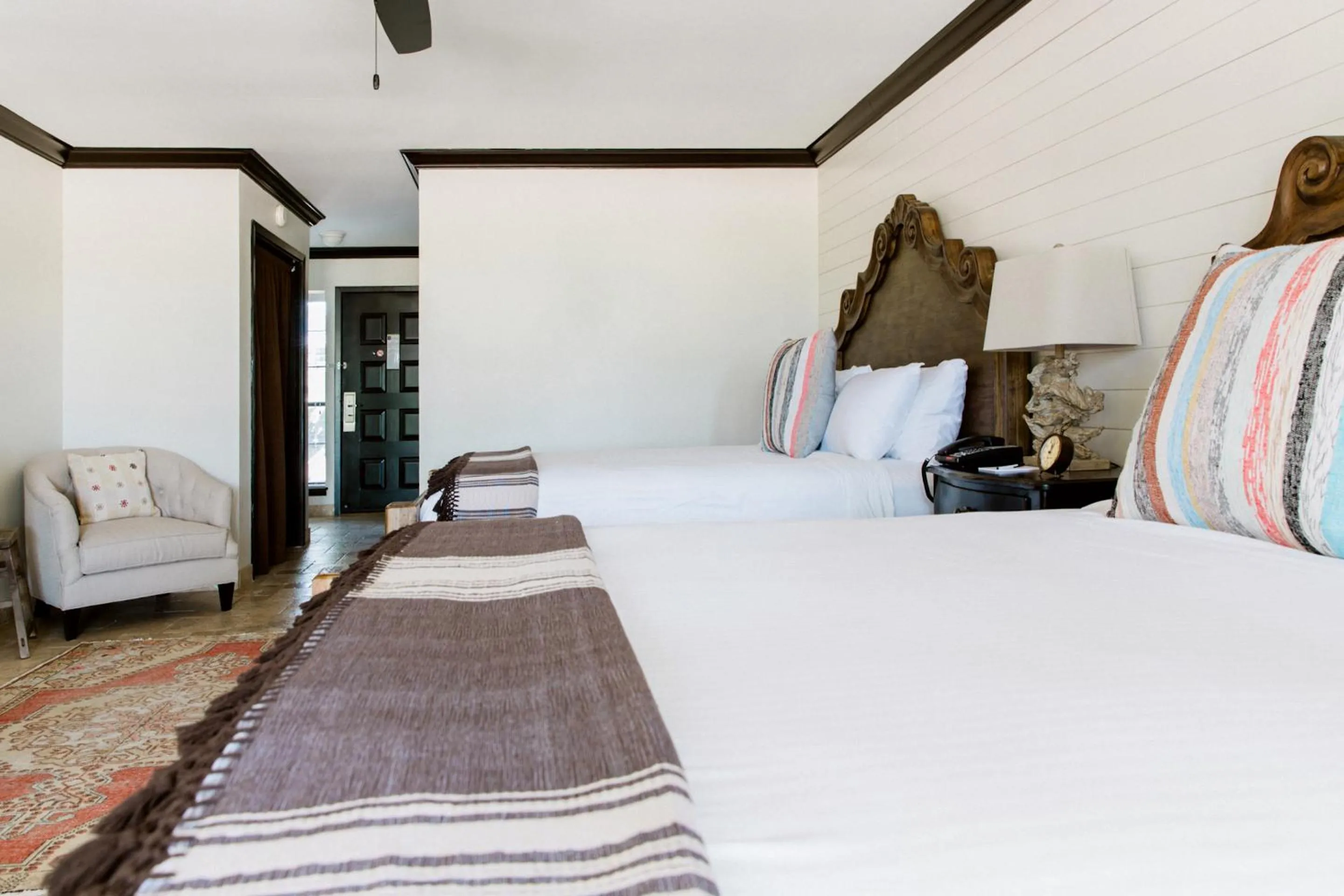 Bed in Hillside Boutique Hotel