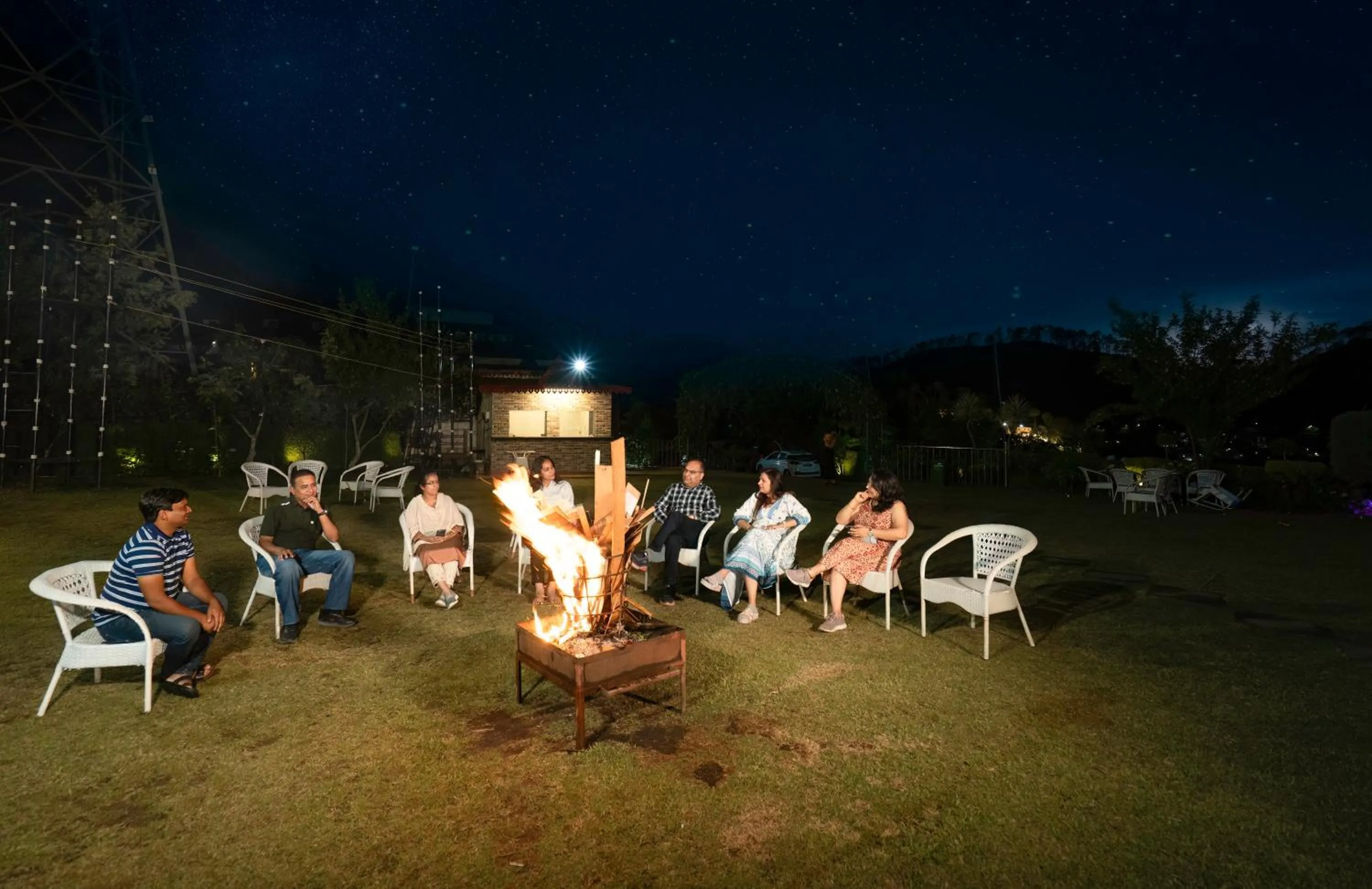 Garden in Excel Hotels and Resorts Bhimtal