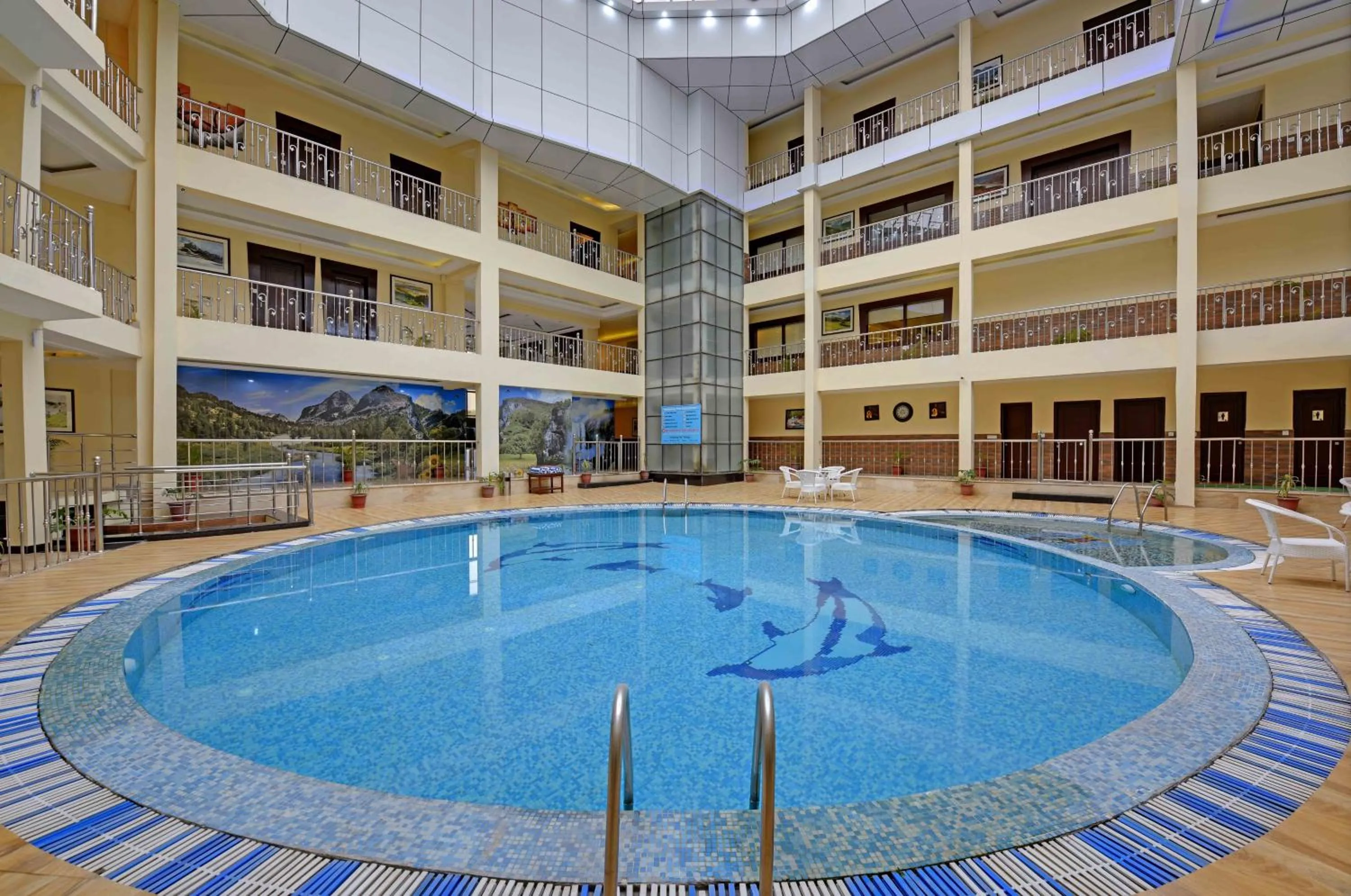 Lobby or reception in Excel Hotels and Resorts Bhimtal