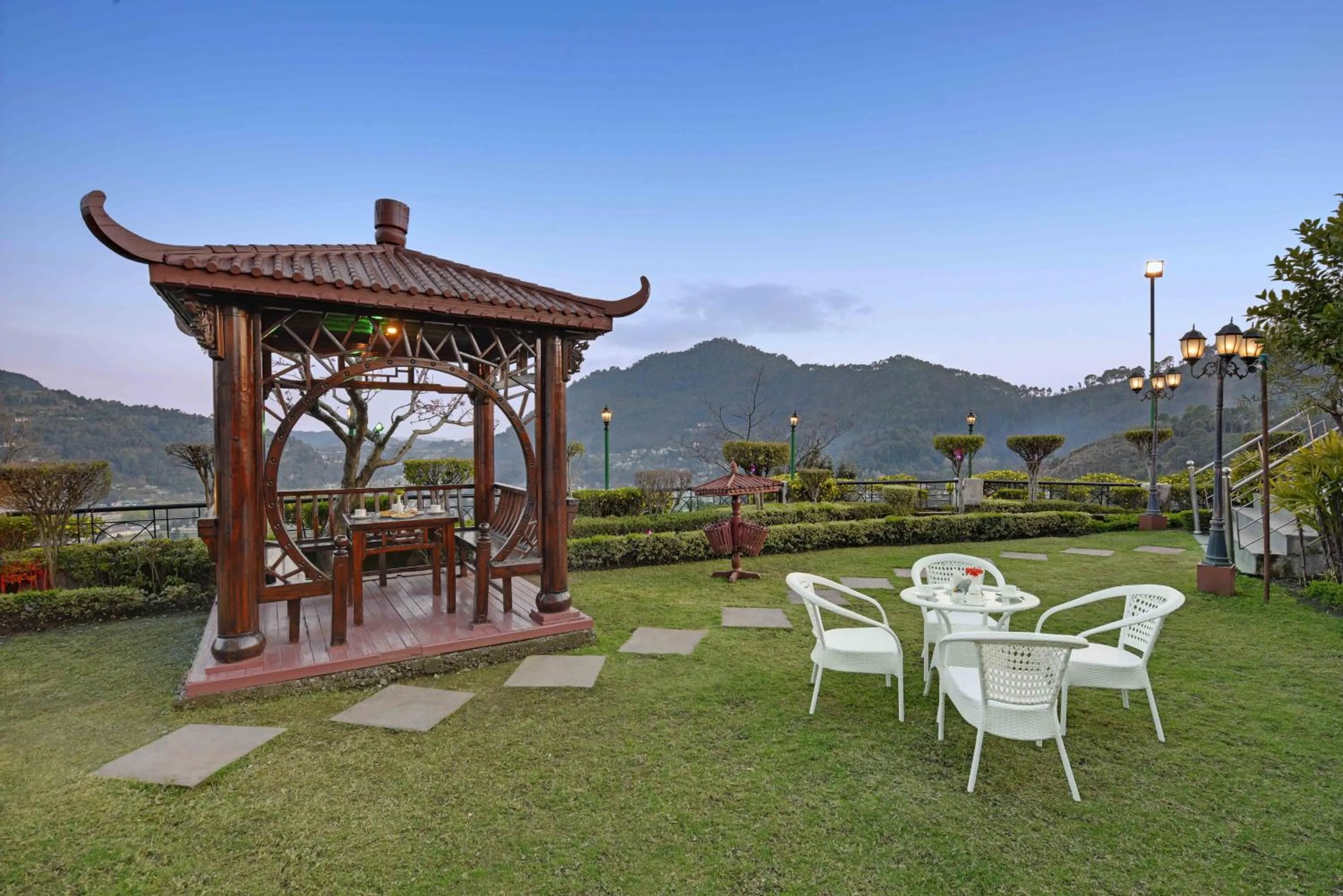 Children play ground in Excel Hotels and Resorts Bhimtal