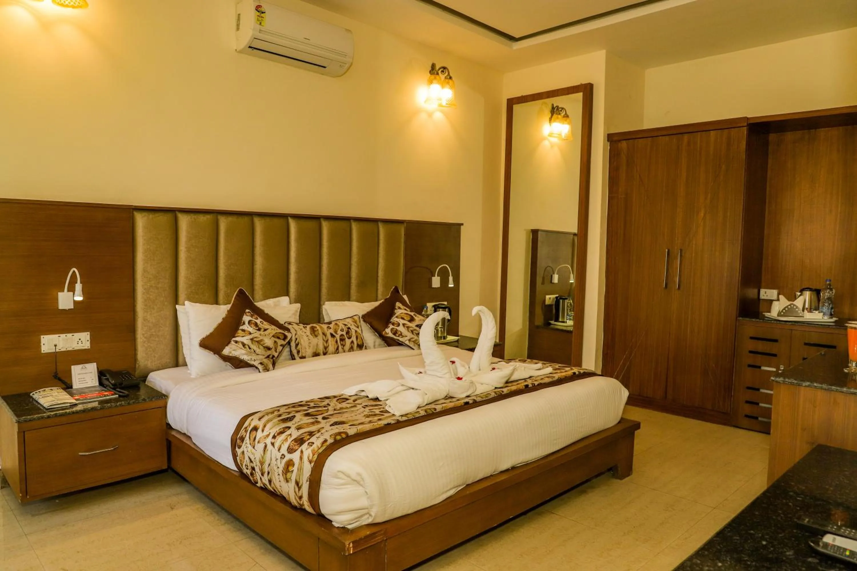 Floor plan, Bed in Excel Hotels and Resorts Bhimtal