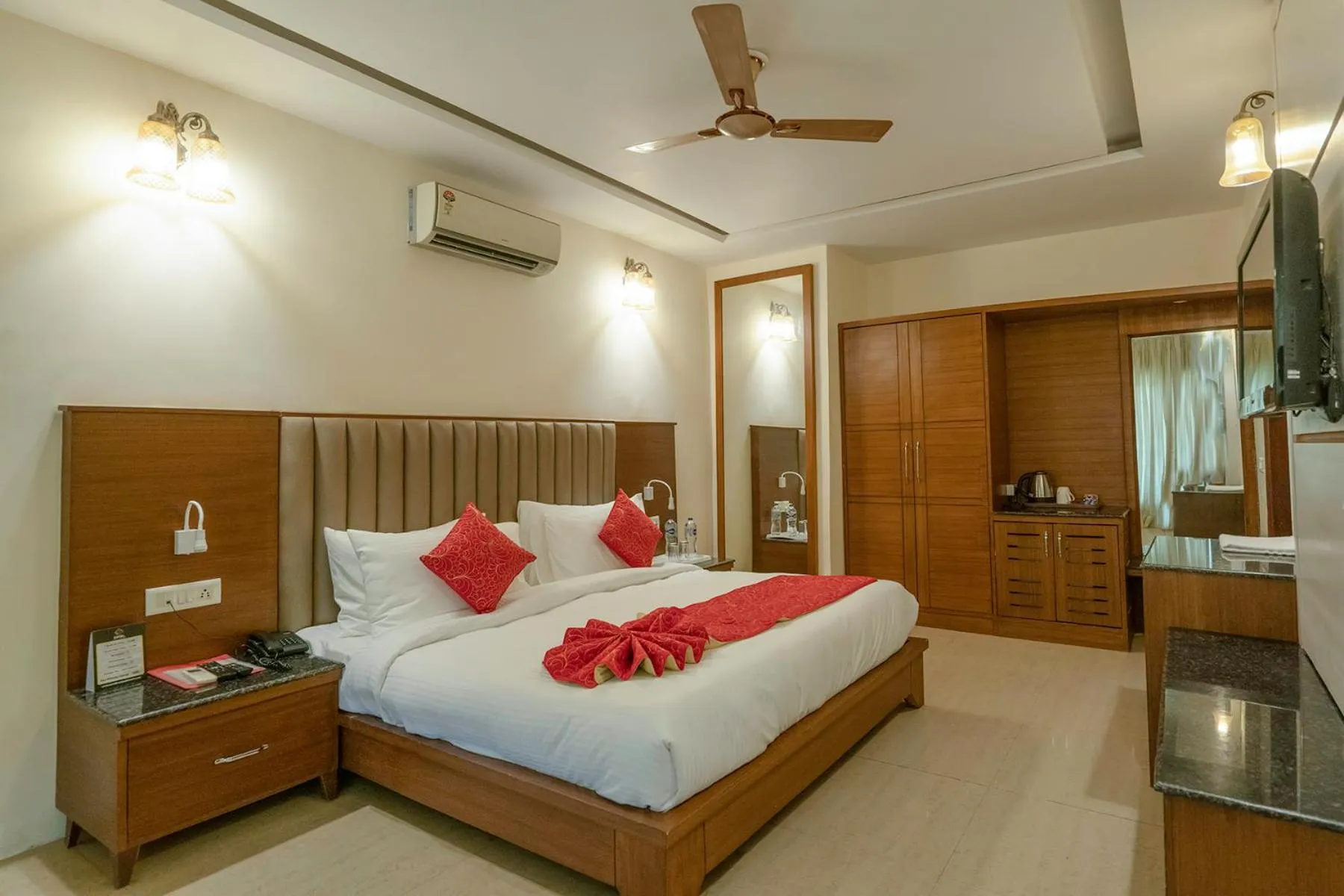 Bedroom, Bed in Excel Hotels and Resorts Bhimtal