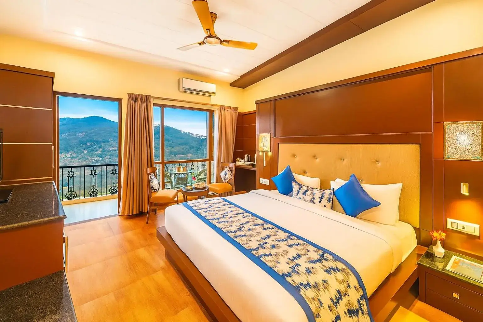 Double Room with Balcony (2 Adults + 1 Child) - single occupancy in Excel Hotels and Resorts Bhimtal Double Room with Balcony (2 Adults + 1 Child) - single occupancy in Excel Hotels and Resorts Bhimtal