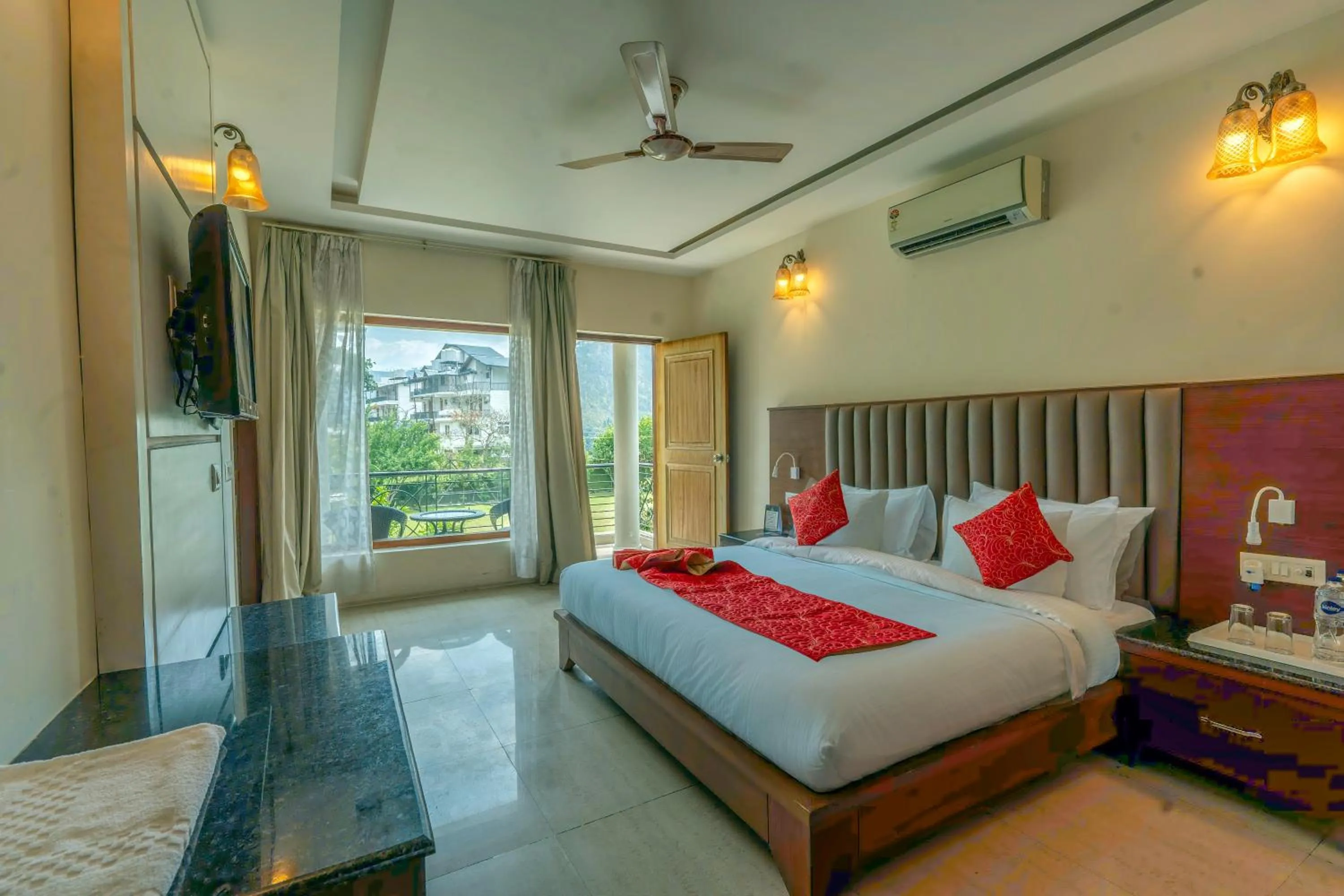 Bedroom, Bed in Excel Hotels and Resorts Bhimtal