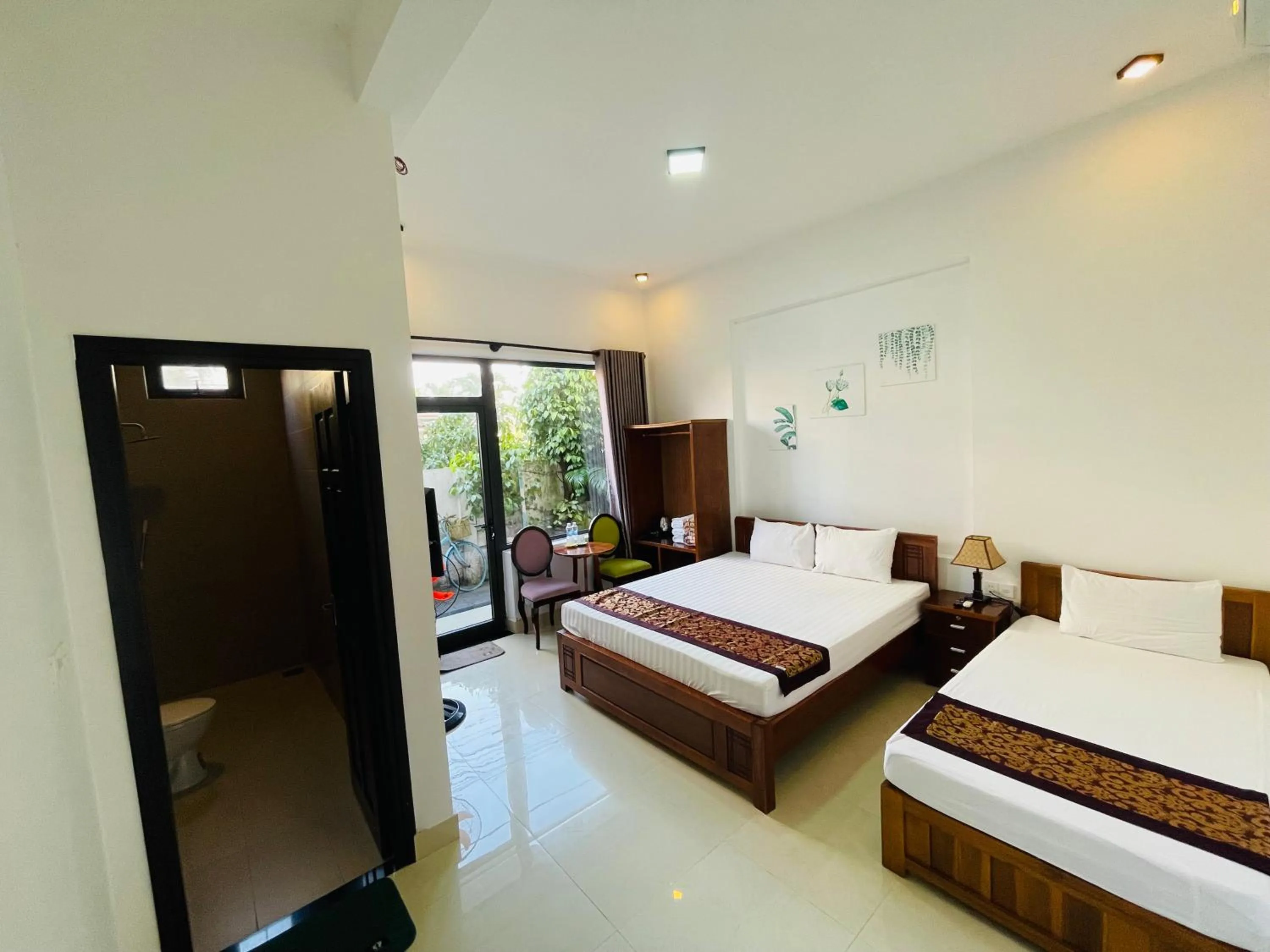 Bed in PaPa Villa Homestay