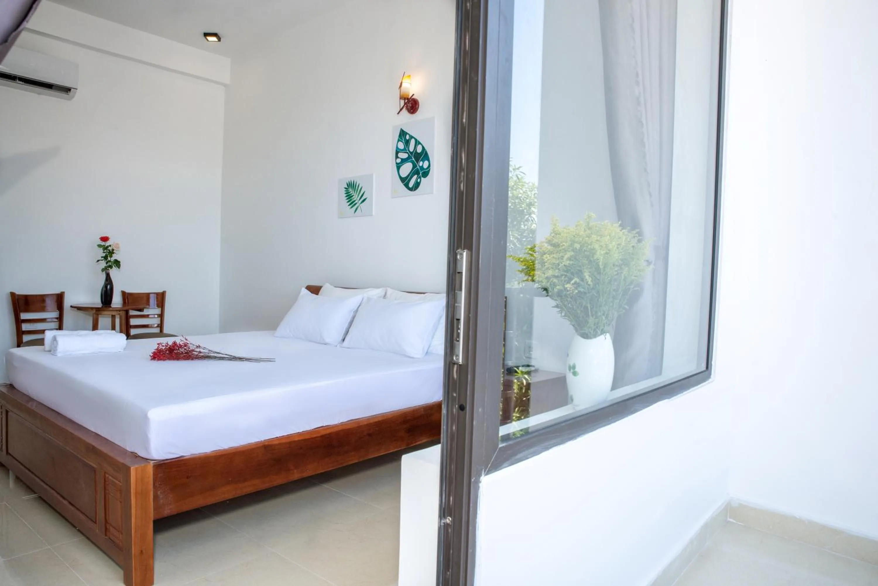 Bed in PaPa Villa Homestay