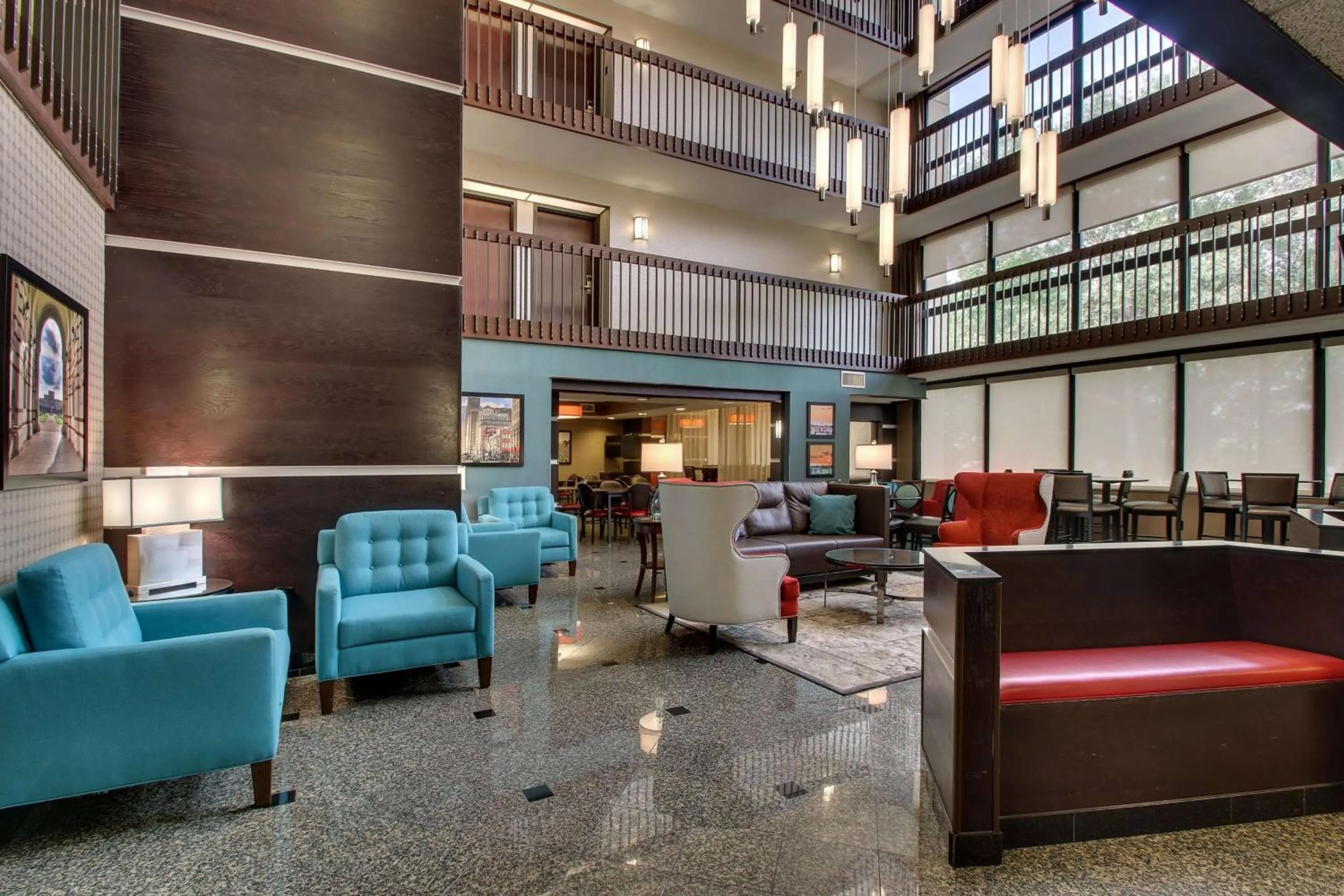 Lobby or reception in Drury Inn & Suites Houston The Woodlands