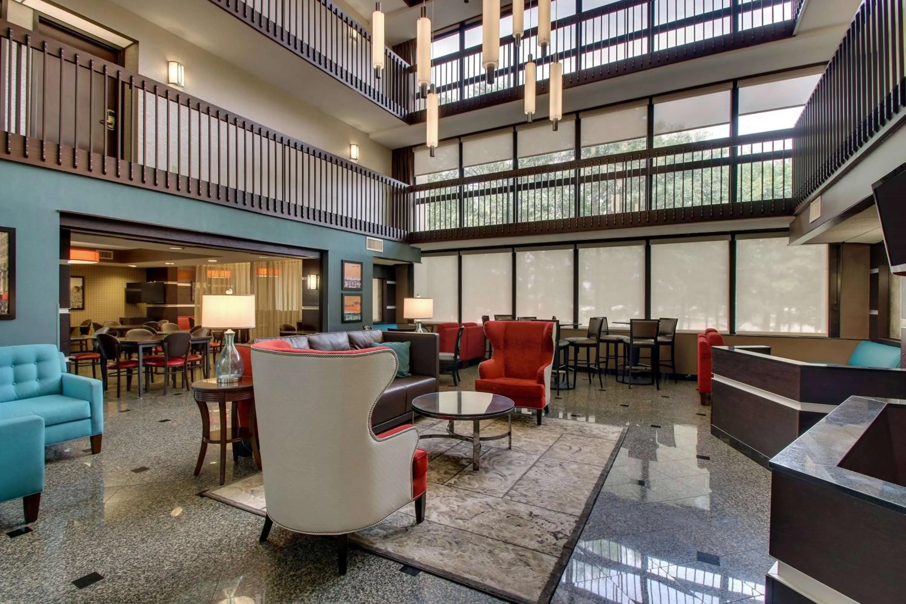 Lobby or reception in Drury Inn & Suites Houston The Woodlands
