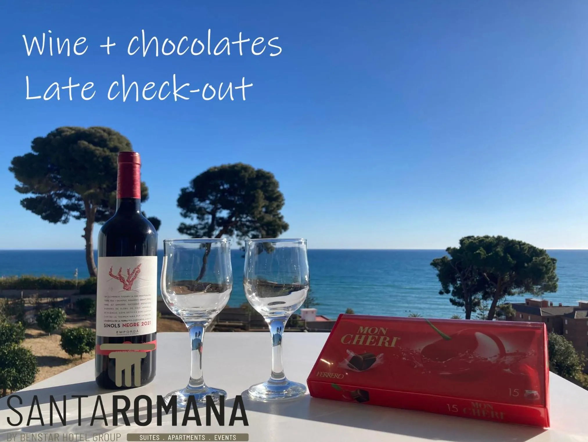 Natural landscape in Santa Romana Apartments & Suites