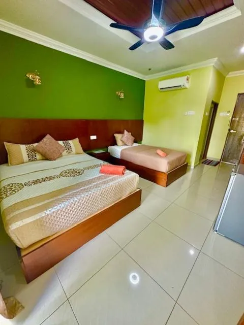 Bed in Norshah Village Resort