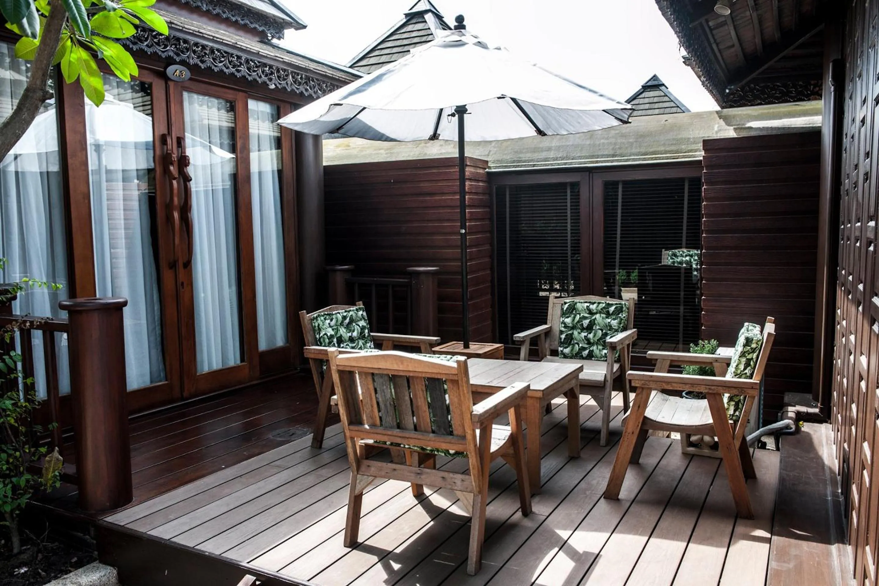 Patio in Amara Villa Khao Ka Lok