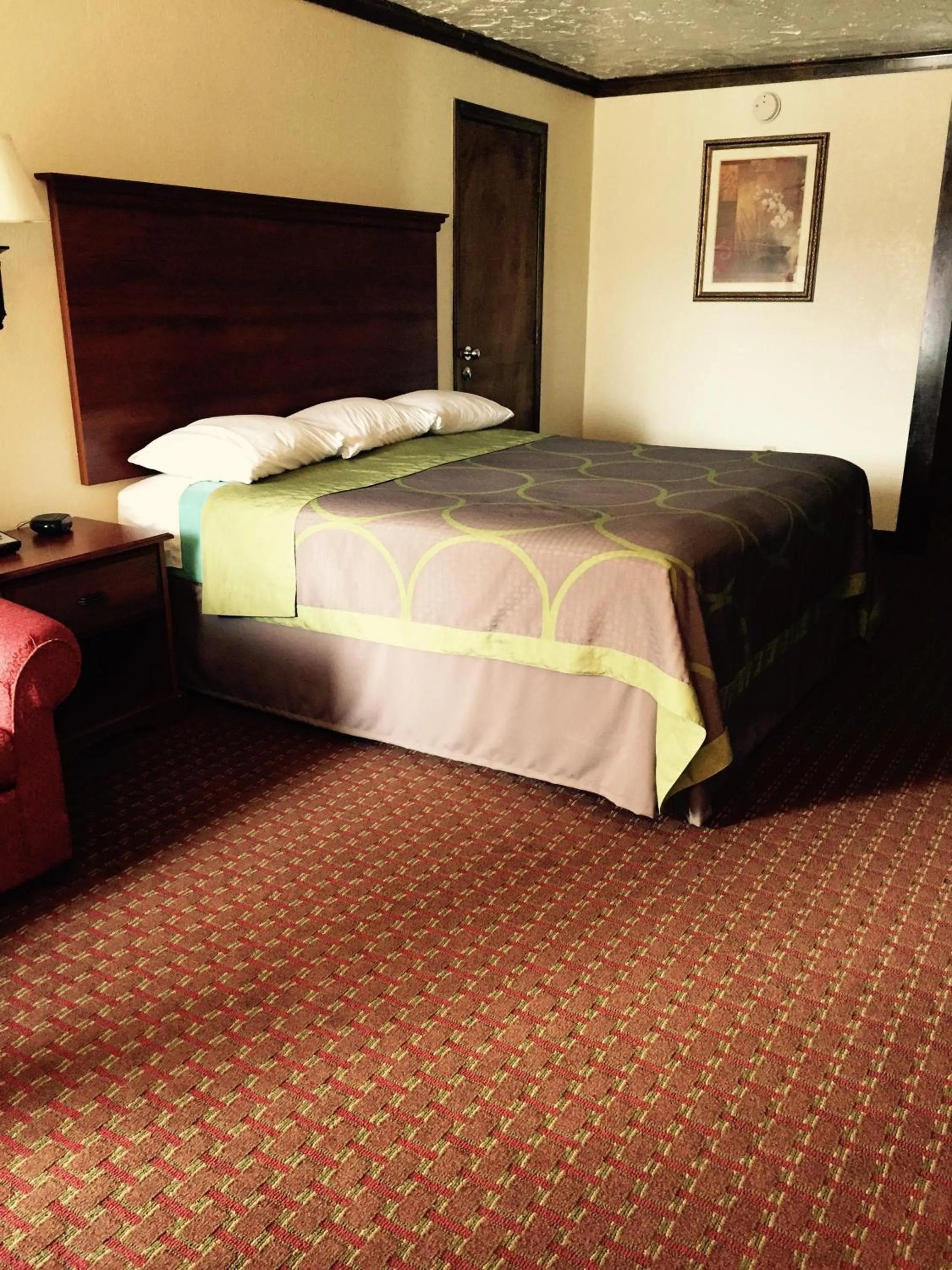 Bed in Super 8 by Wyndham Enid