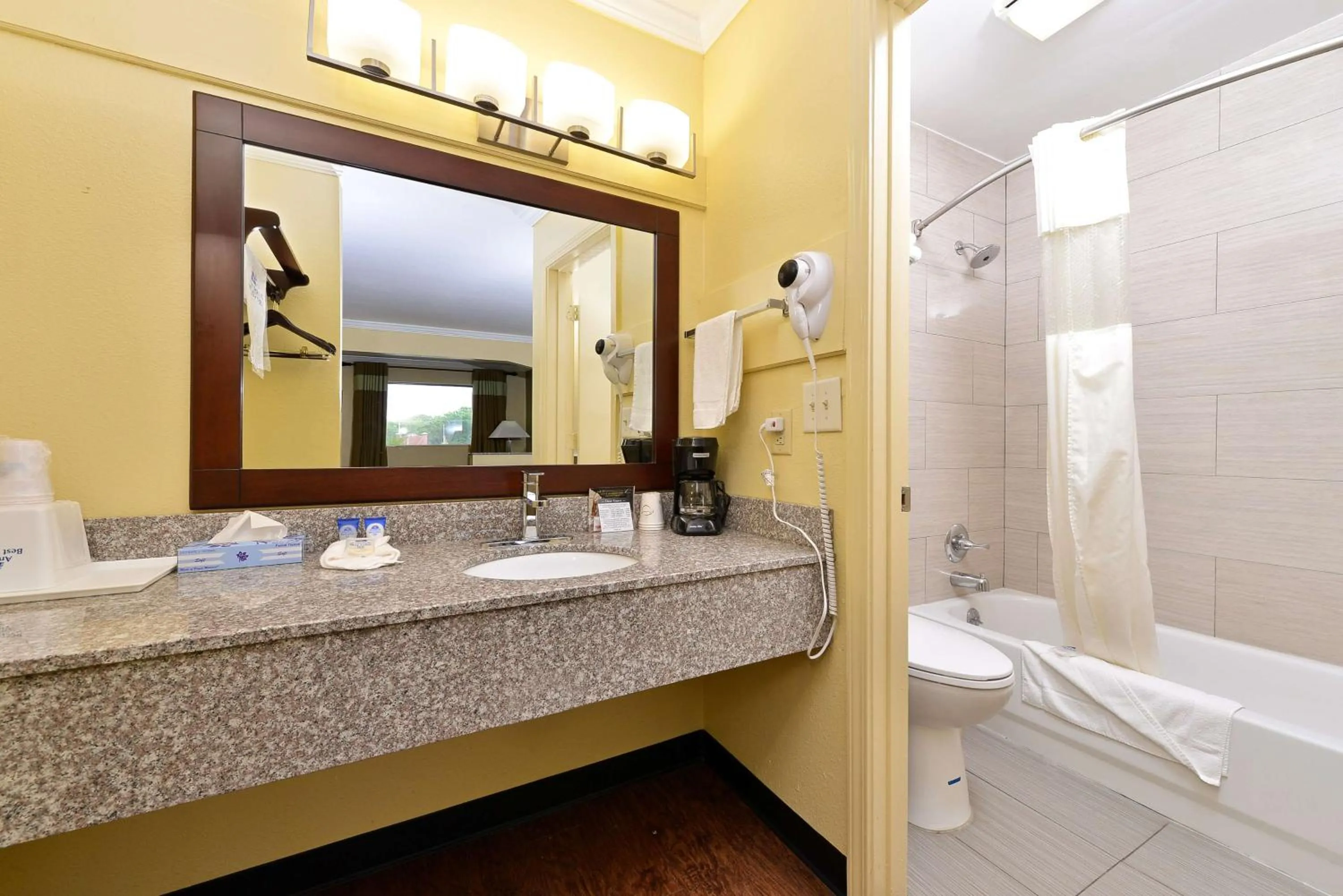 Bathroom in Americas Best Value Inn Winona