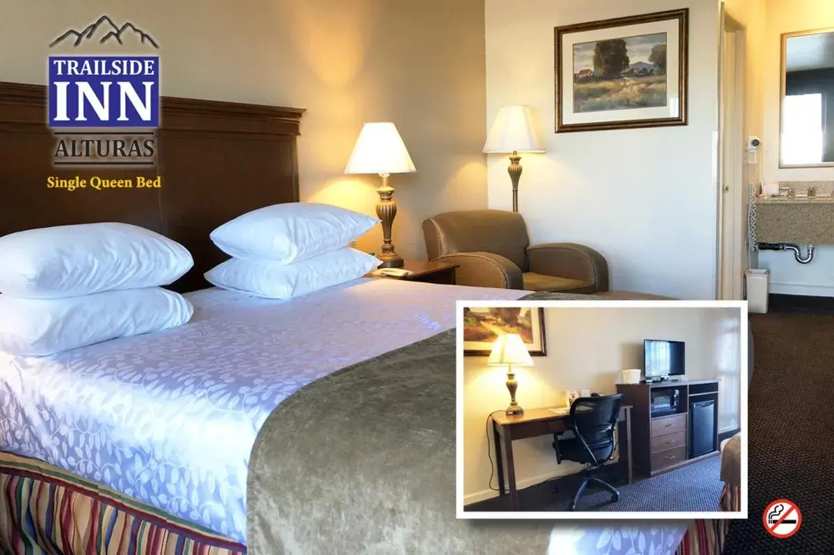 Queen Room - Non-Smoking in Trailside Inn Queen Room - Non-Smoking in Trailside Inn