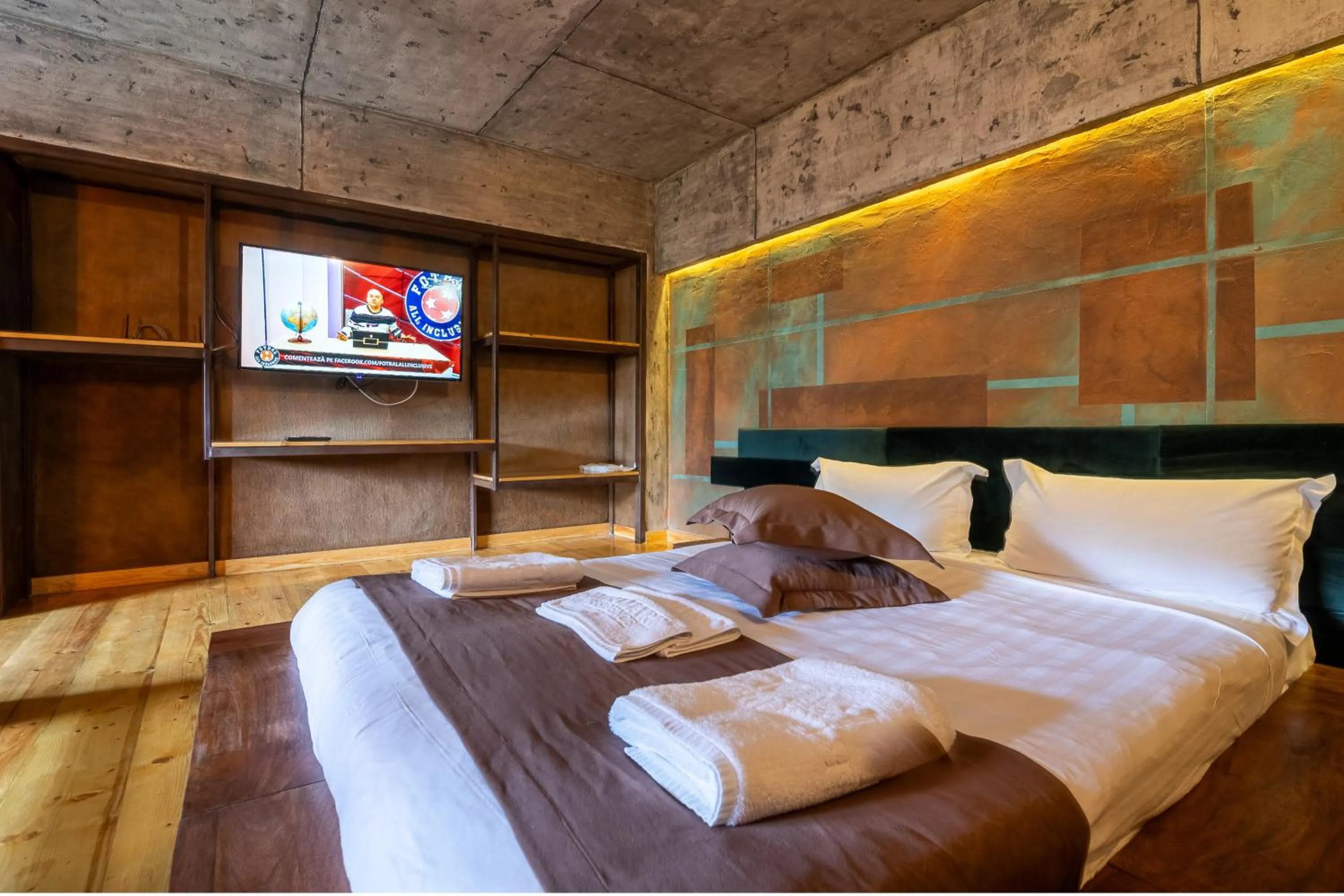 Bed in Miramare Residence Aparthotel