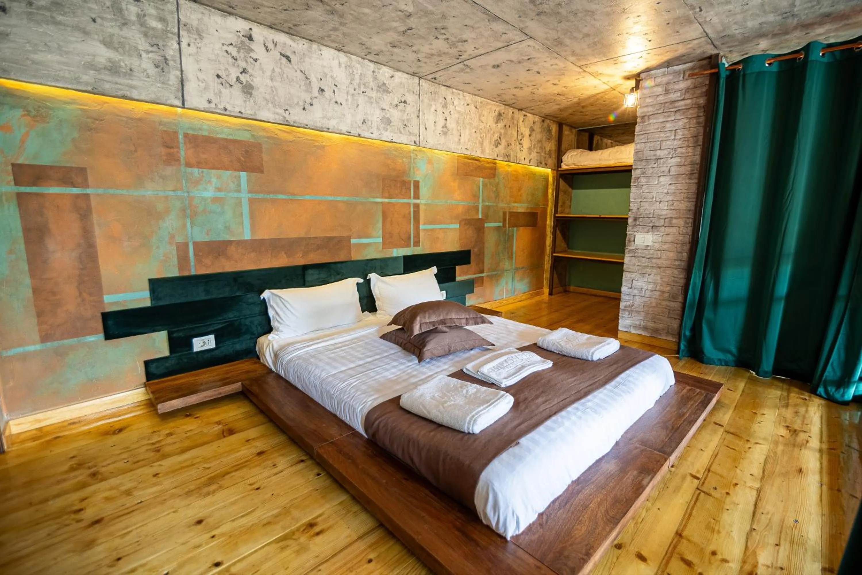 Bed in Miramare Residence Aparthotel