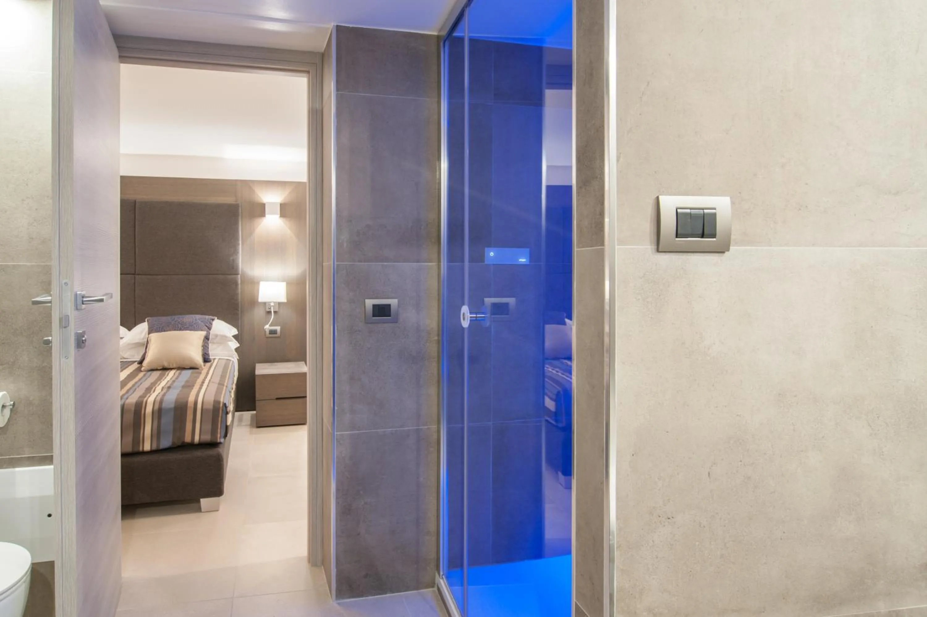 Bed in Wellness Home Rome