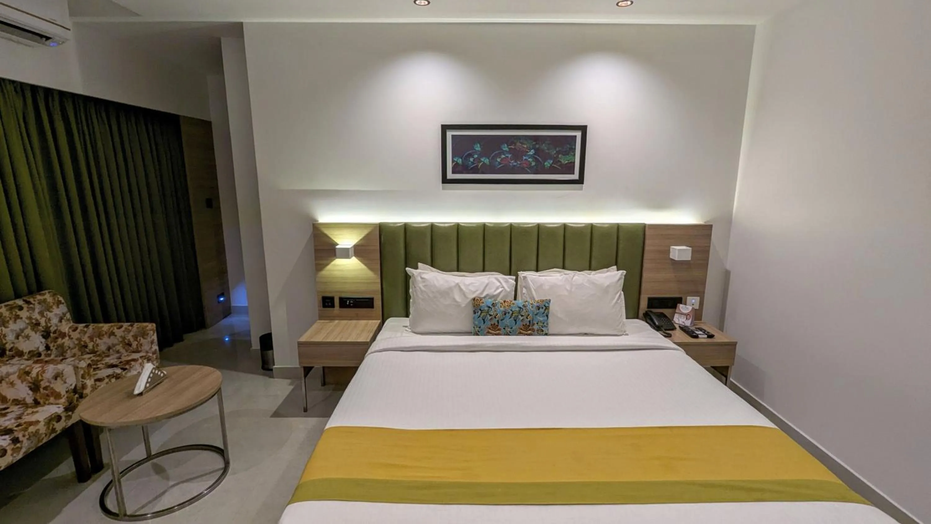 Bed in Hotel Park Residency Thrissur