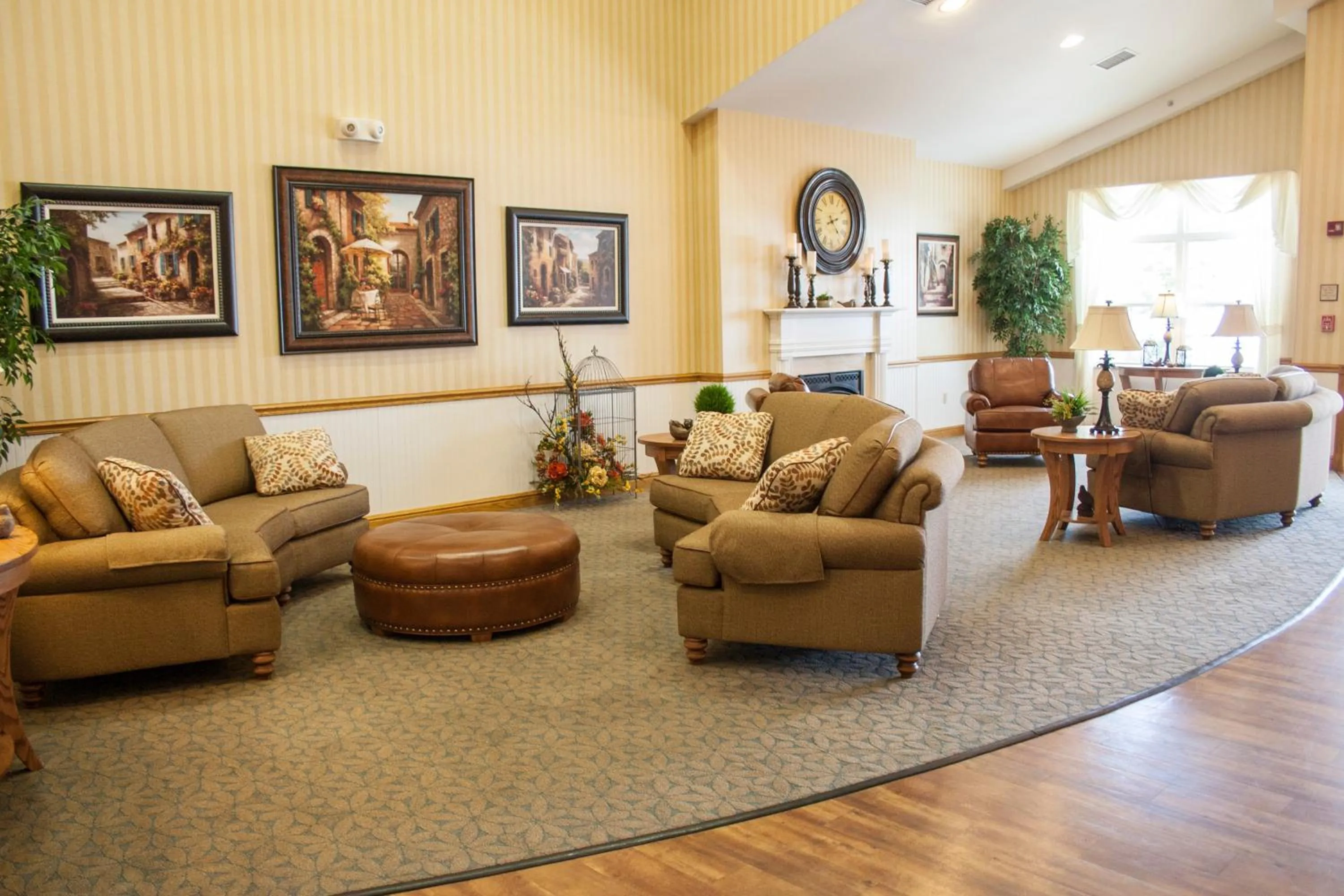 Lobby or reception in Blue Gate Garden Inn