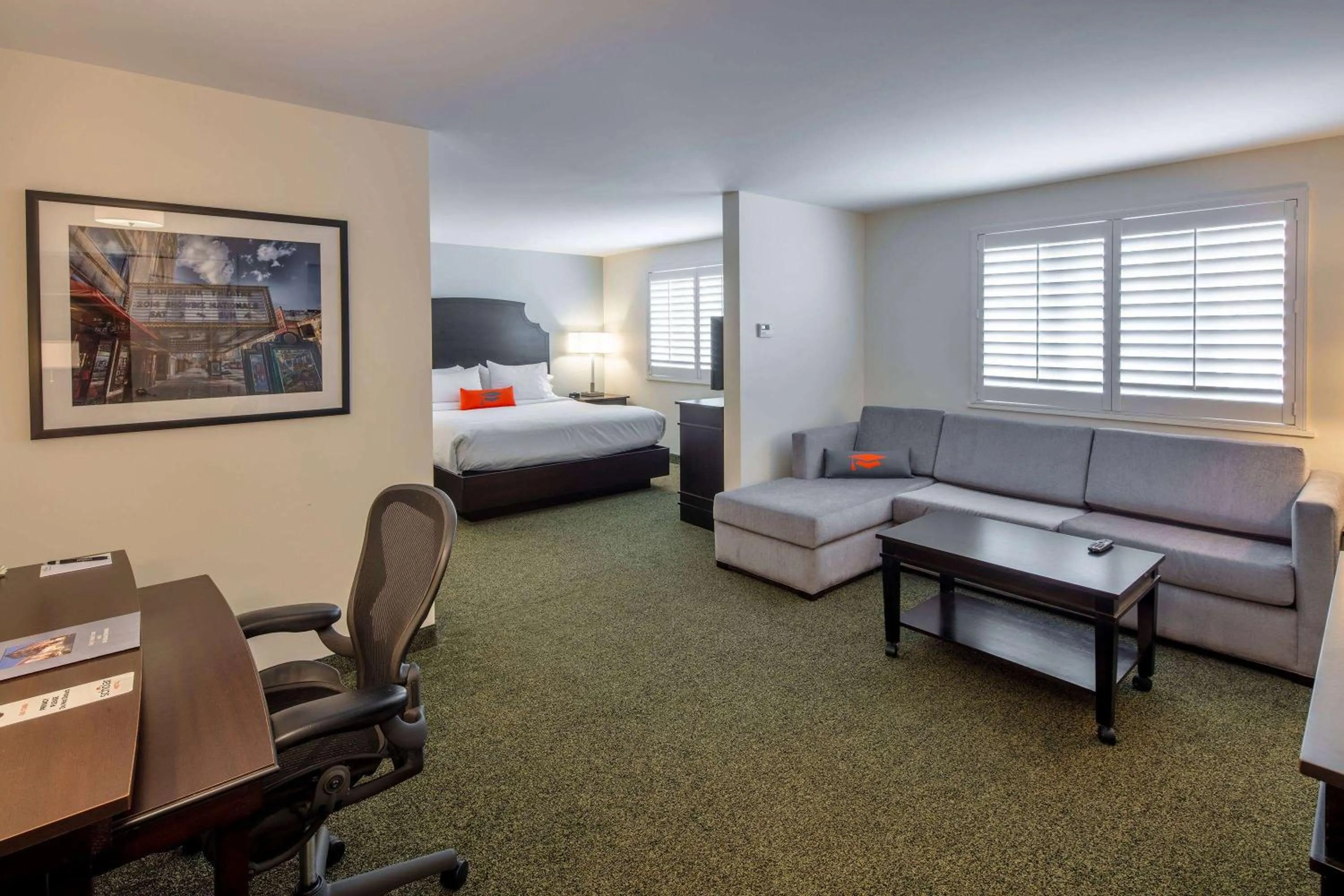 Photo of the whole room, Bed in Collegian Hotel & Suites, Trademark Collection by Wyndham