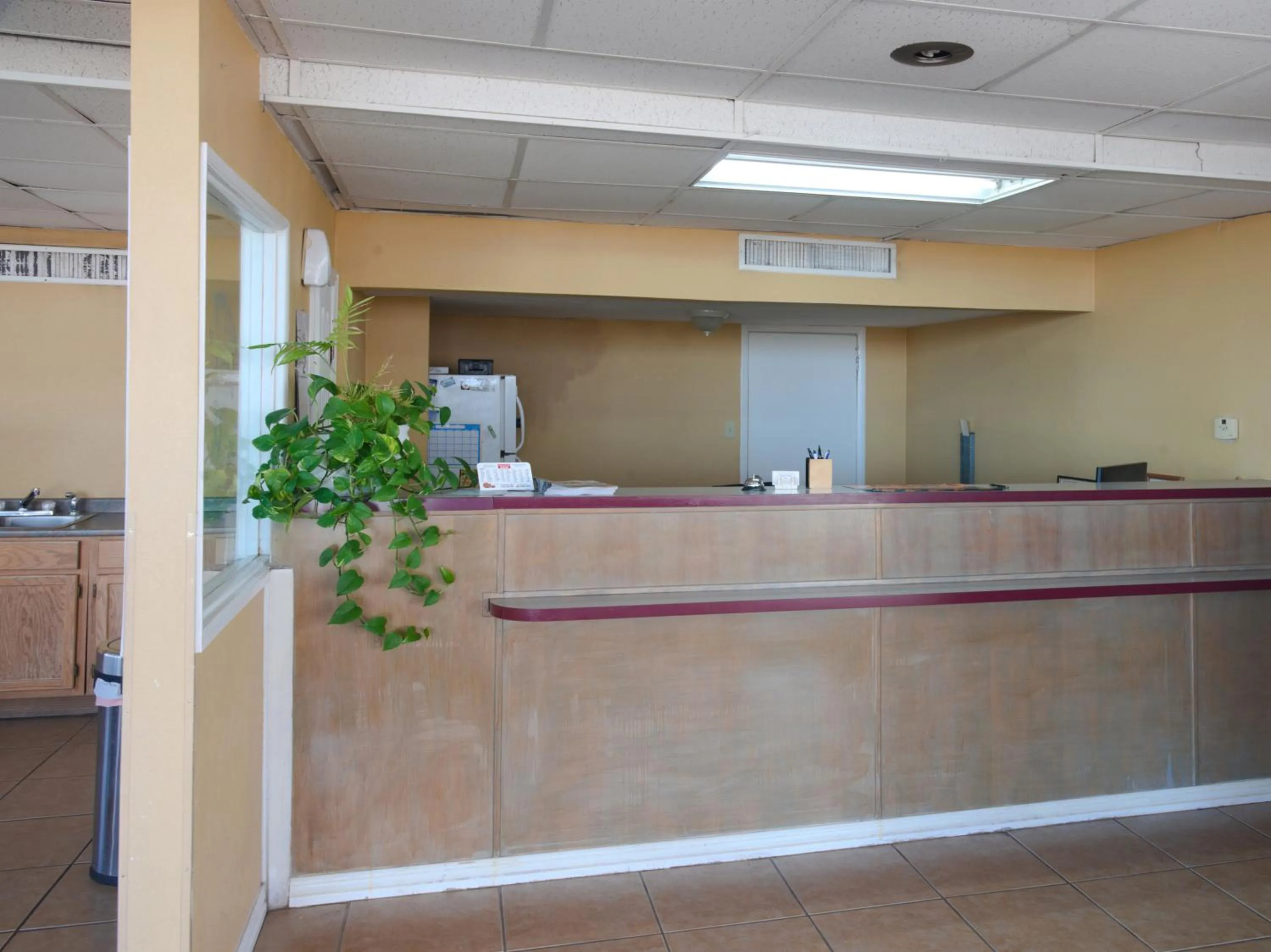 Lobby or reception in OYO Hotel Guymon OK US-54