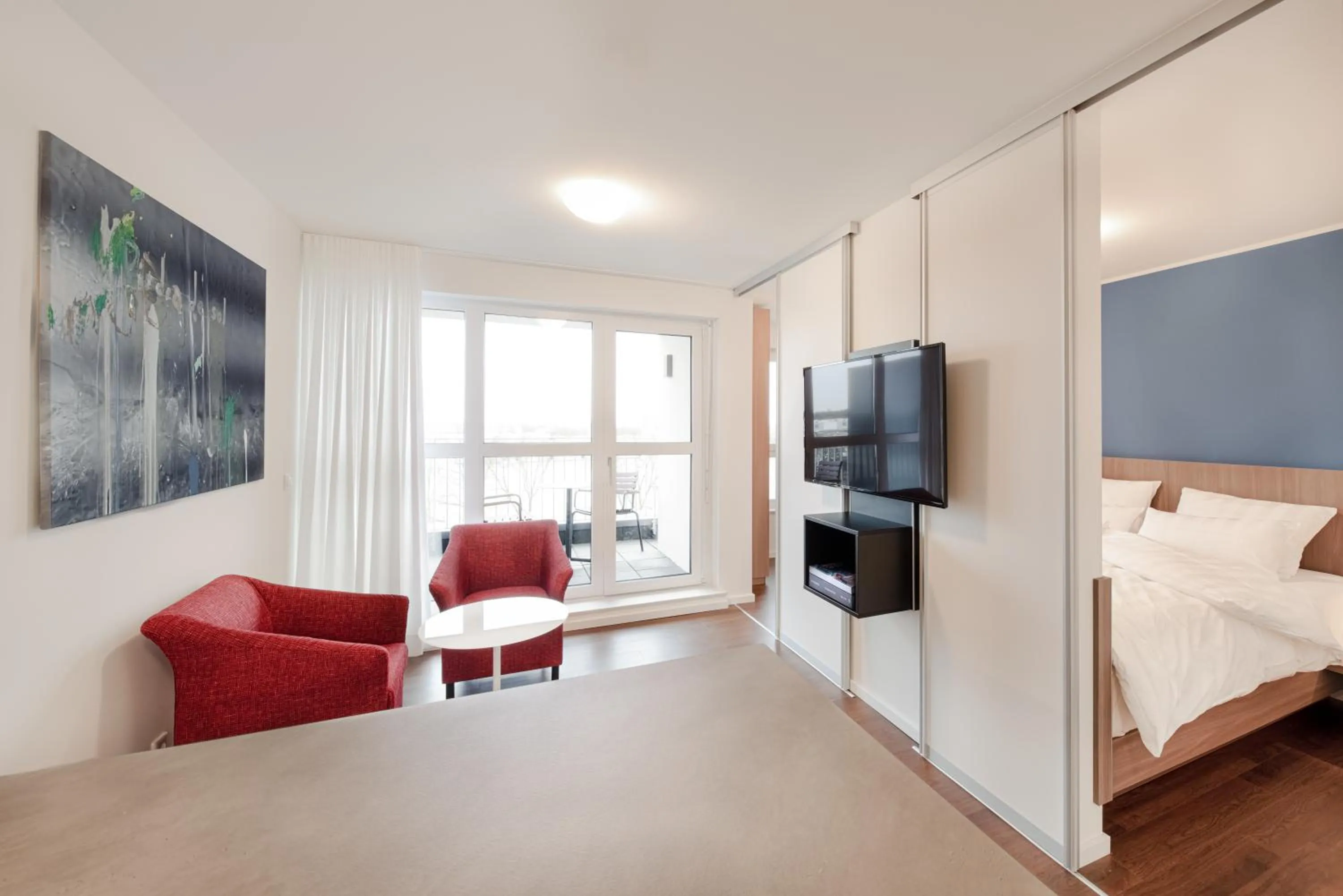 Photo of the whole room, Bed in Mintrops Concierge Hotel