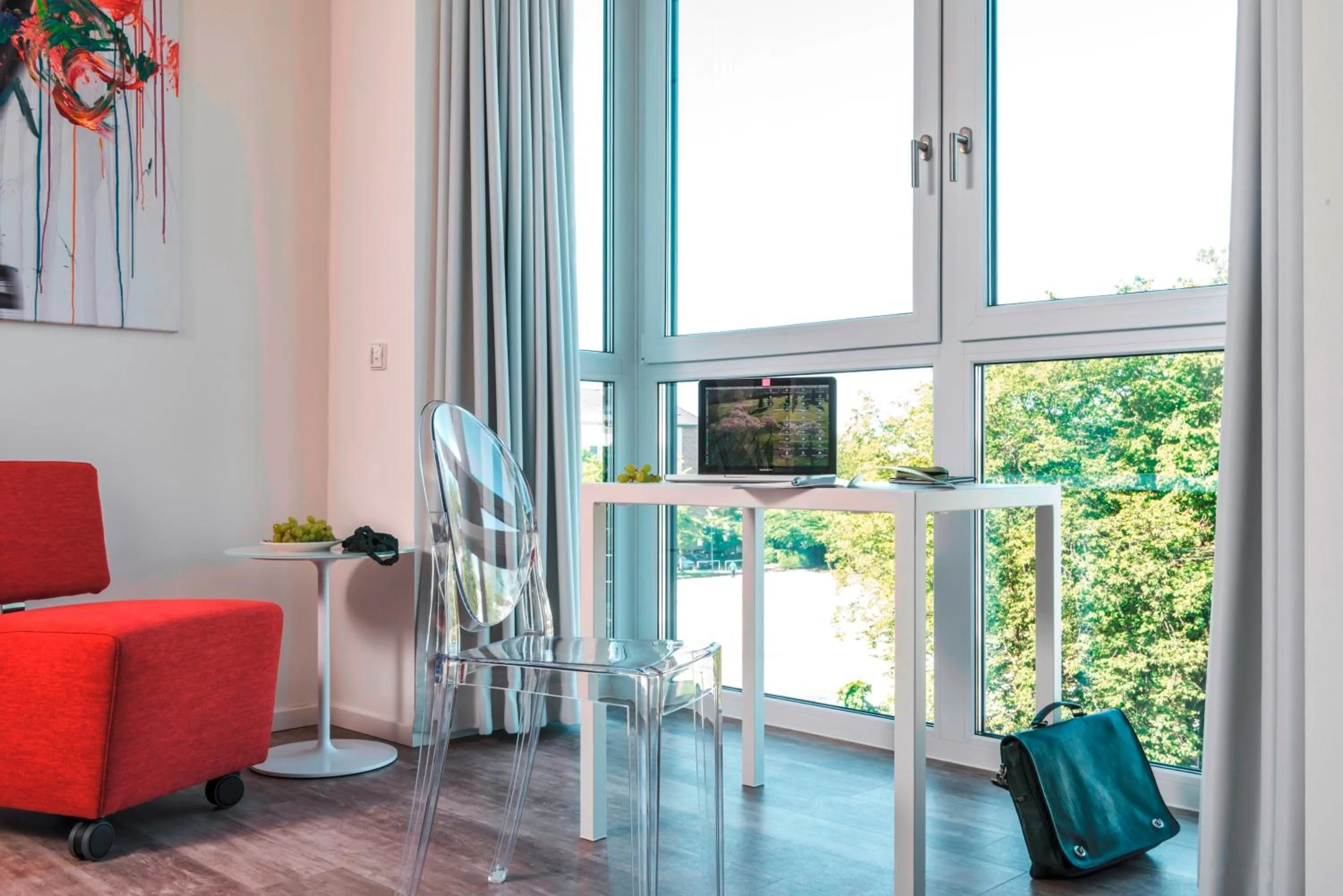 Seating area in Mintrops Concierge Hotel