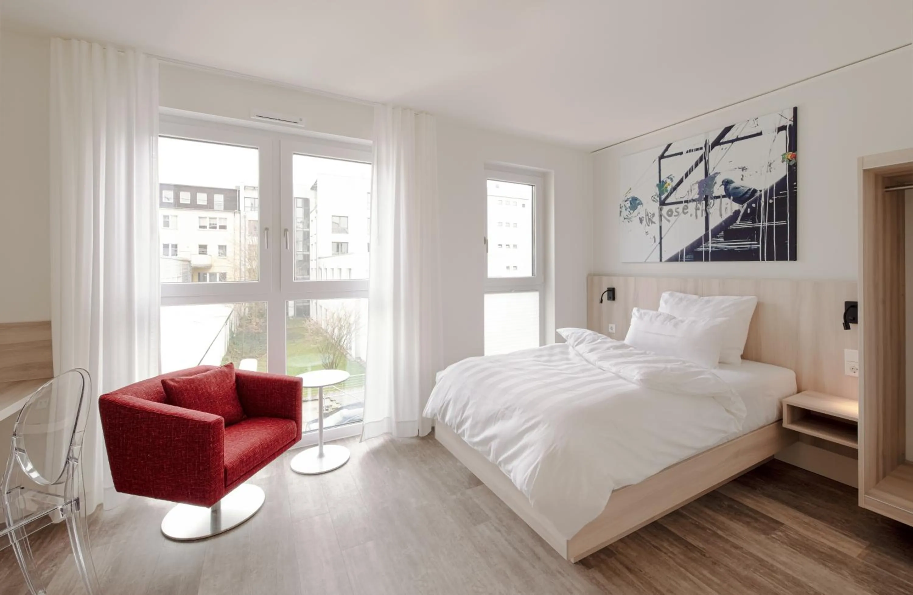 Bed in Mintrops Concierge Hotel