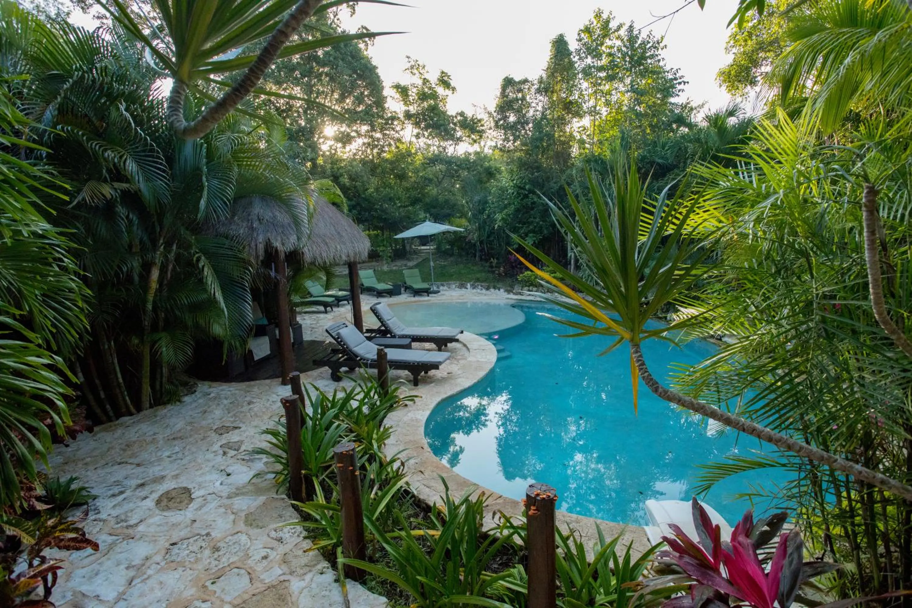 Swimming pool in ALDEA JO-YAH