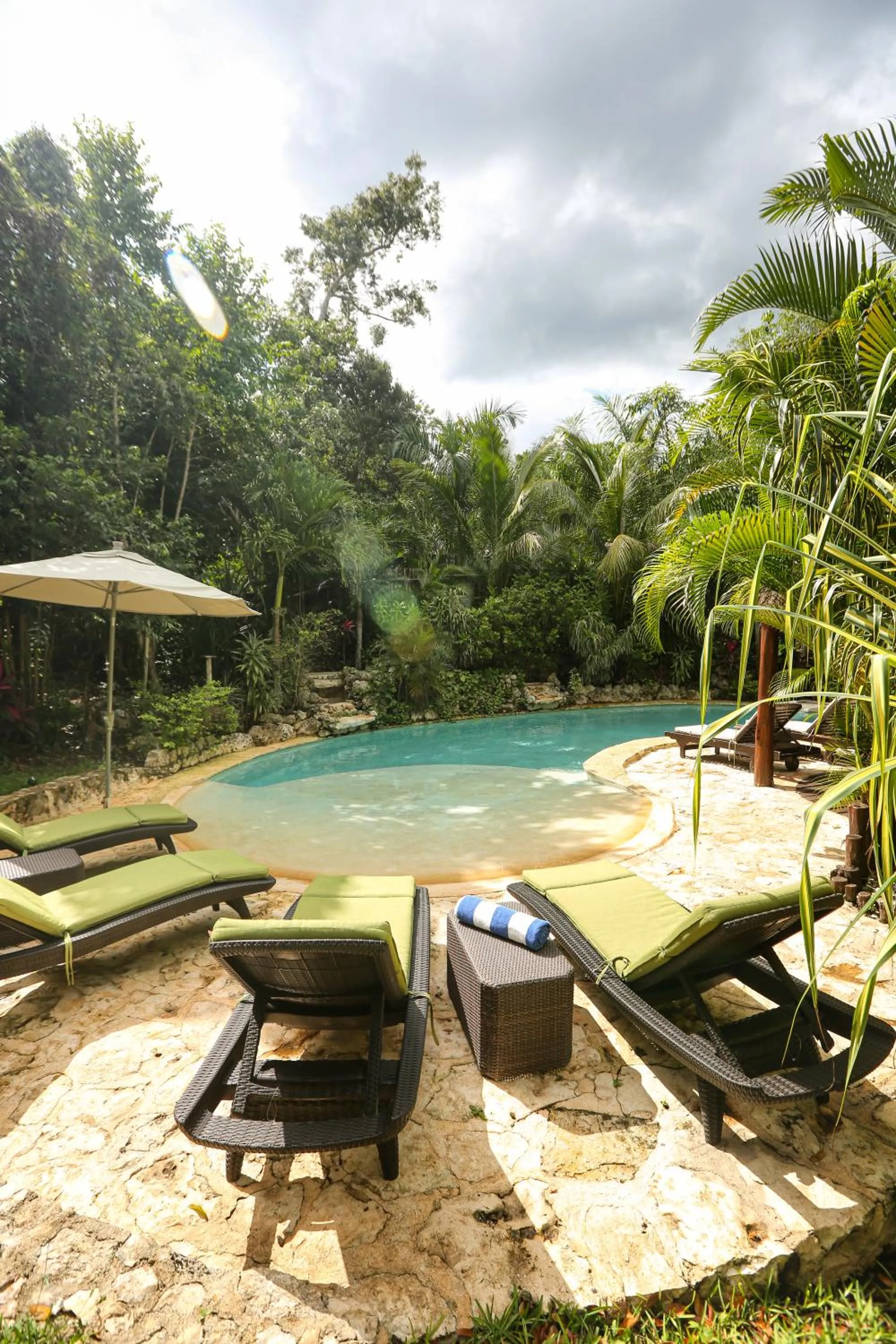 Swimming pool in ALDEA JO-YAH