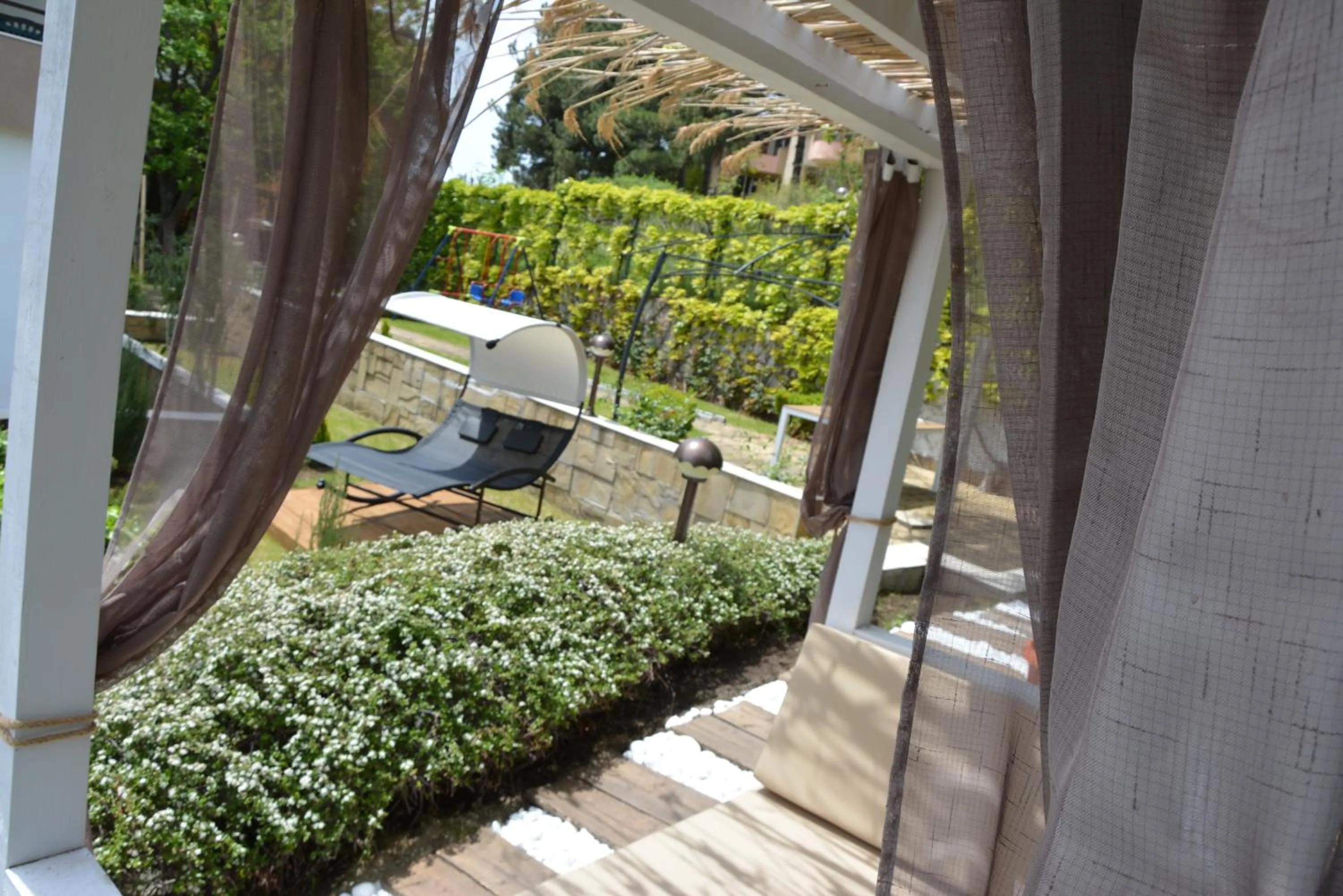 Patio in Milennia Family Hotel