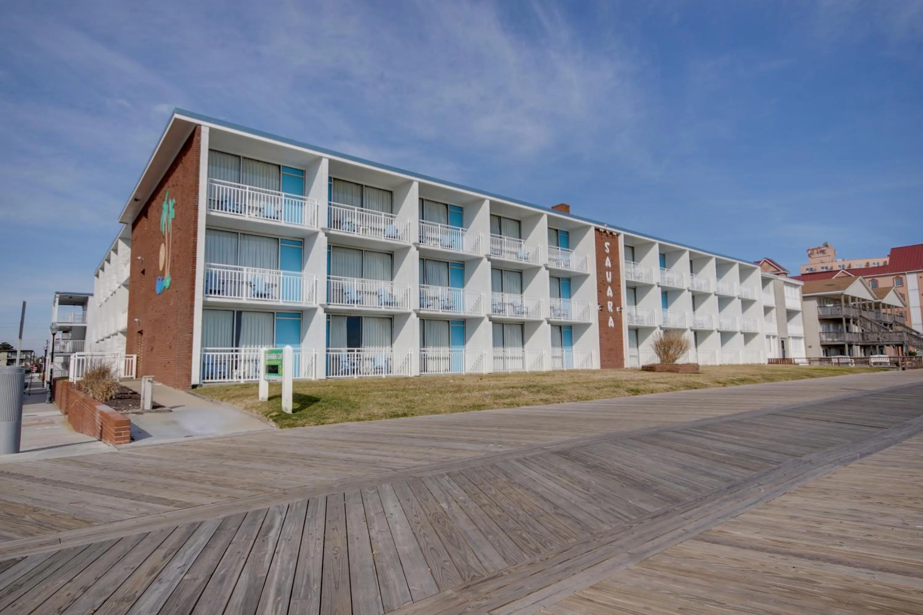 Property building in Sahara Motel