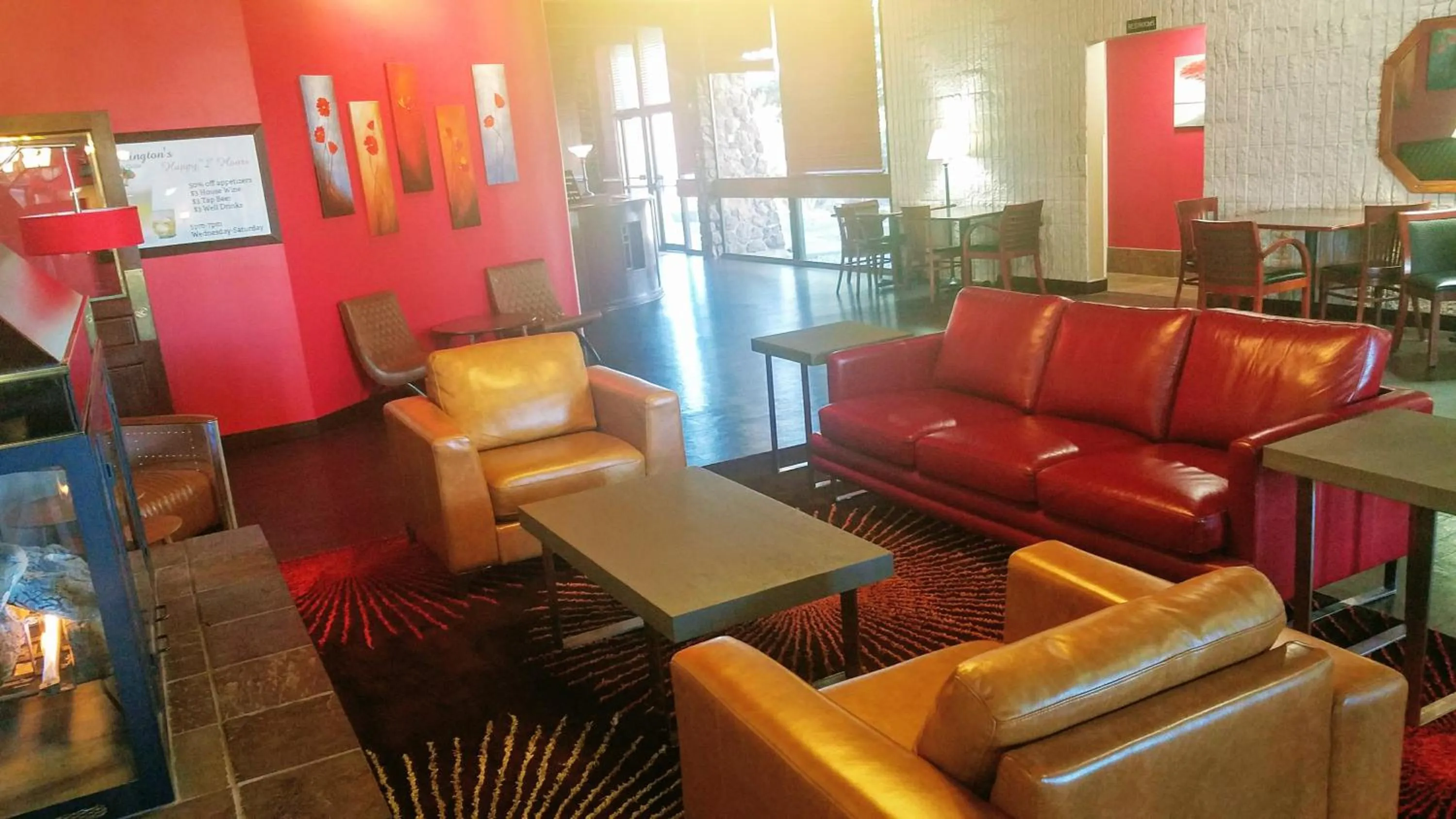 Lobby or reception in Ramada by Wyndham Spokane Airport