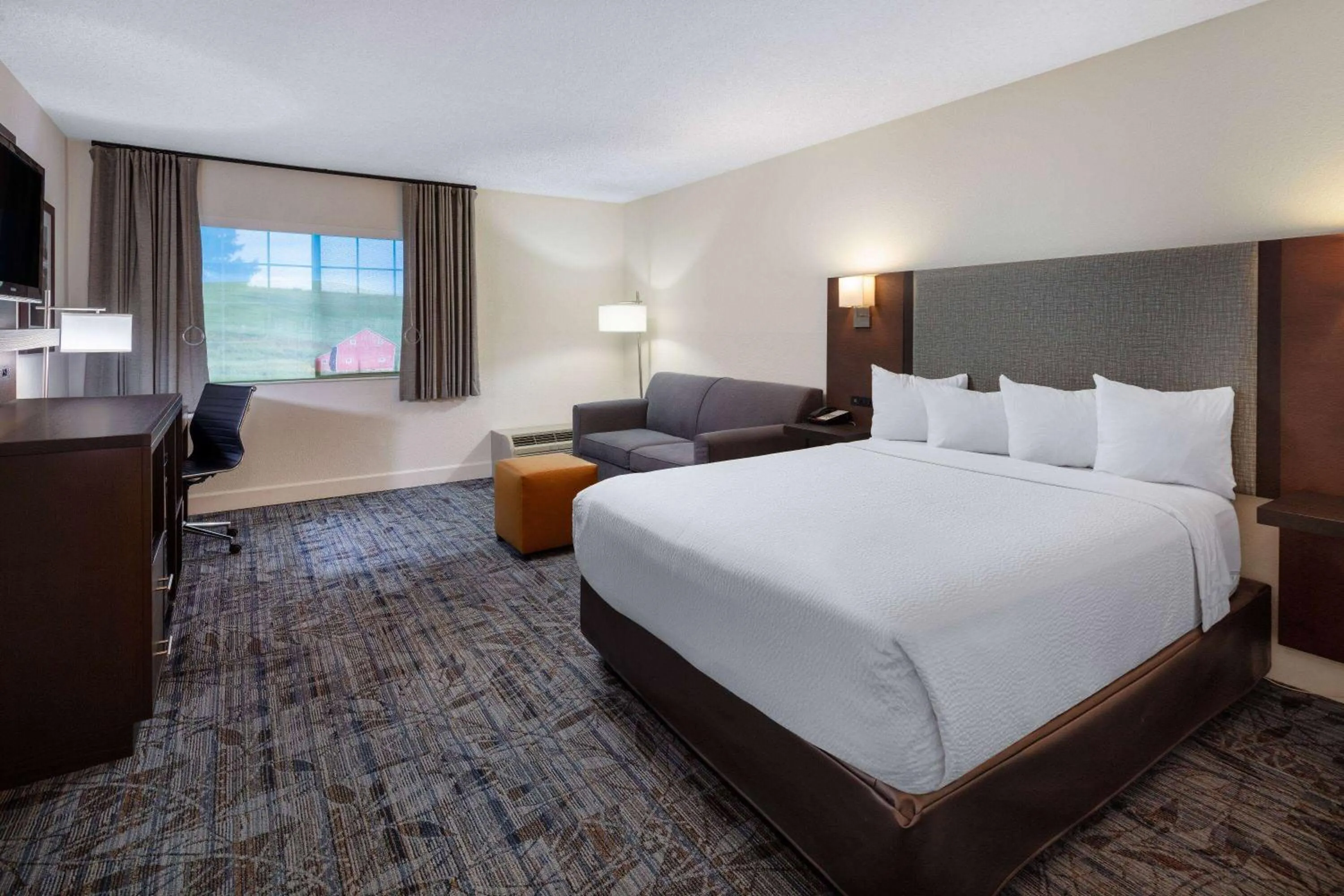 Photo of the whole room, Bed in Ramada by Wyndham Spokane Airport