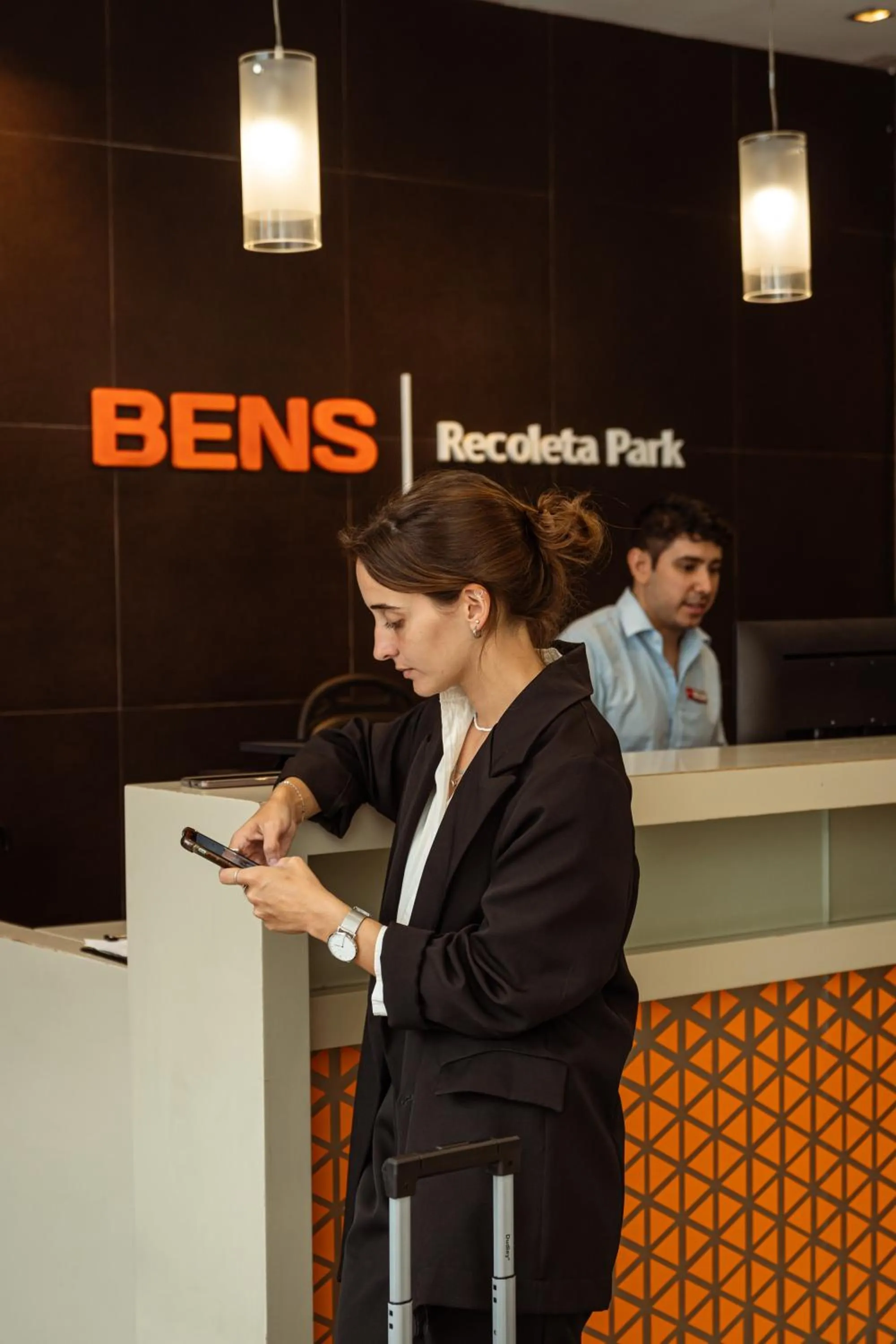 Lobby or reception in BENS - Recoleta Park