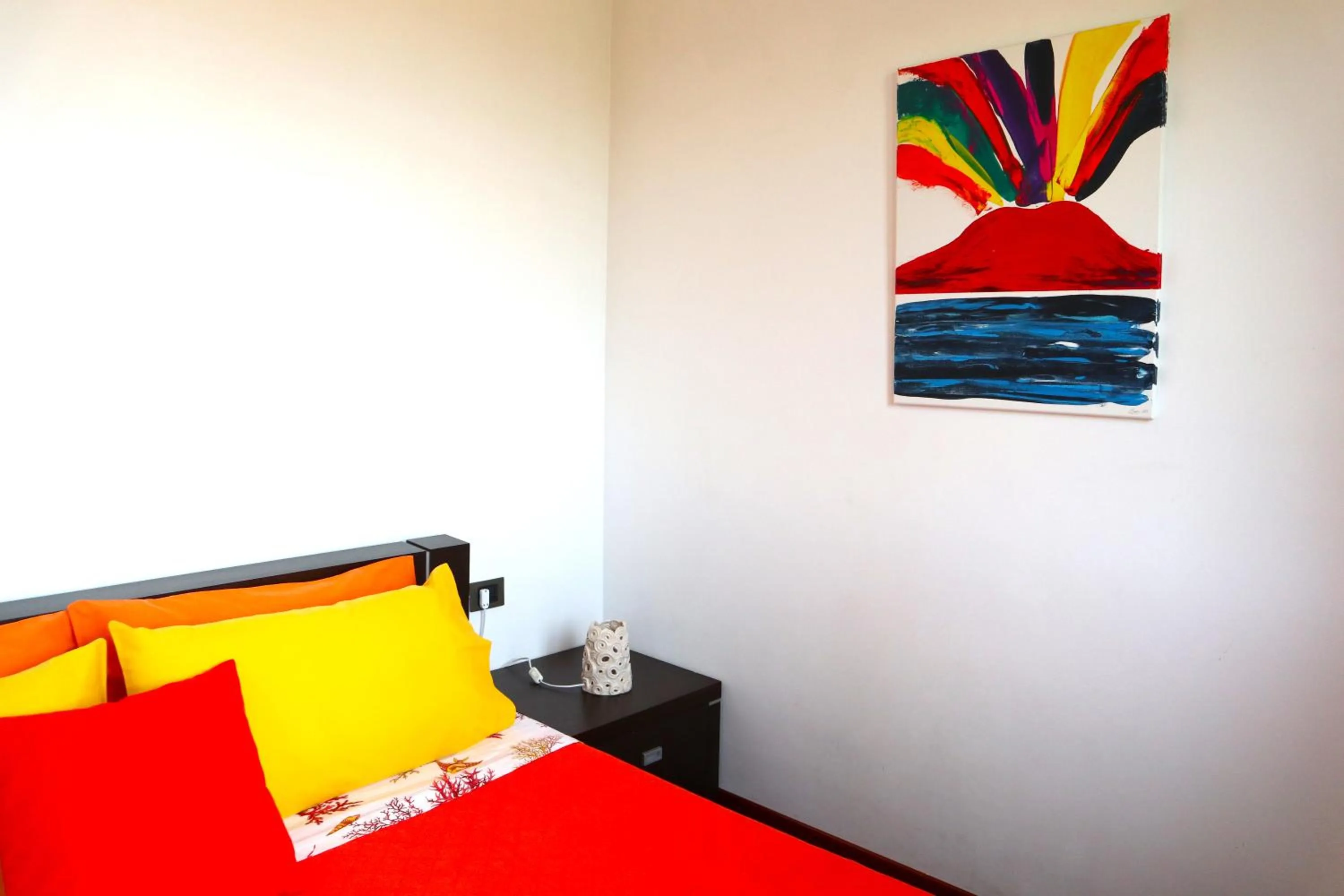 Decorative detail, Bed in B&B DA CHIARA SEA SIGHT