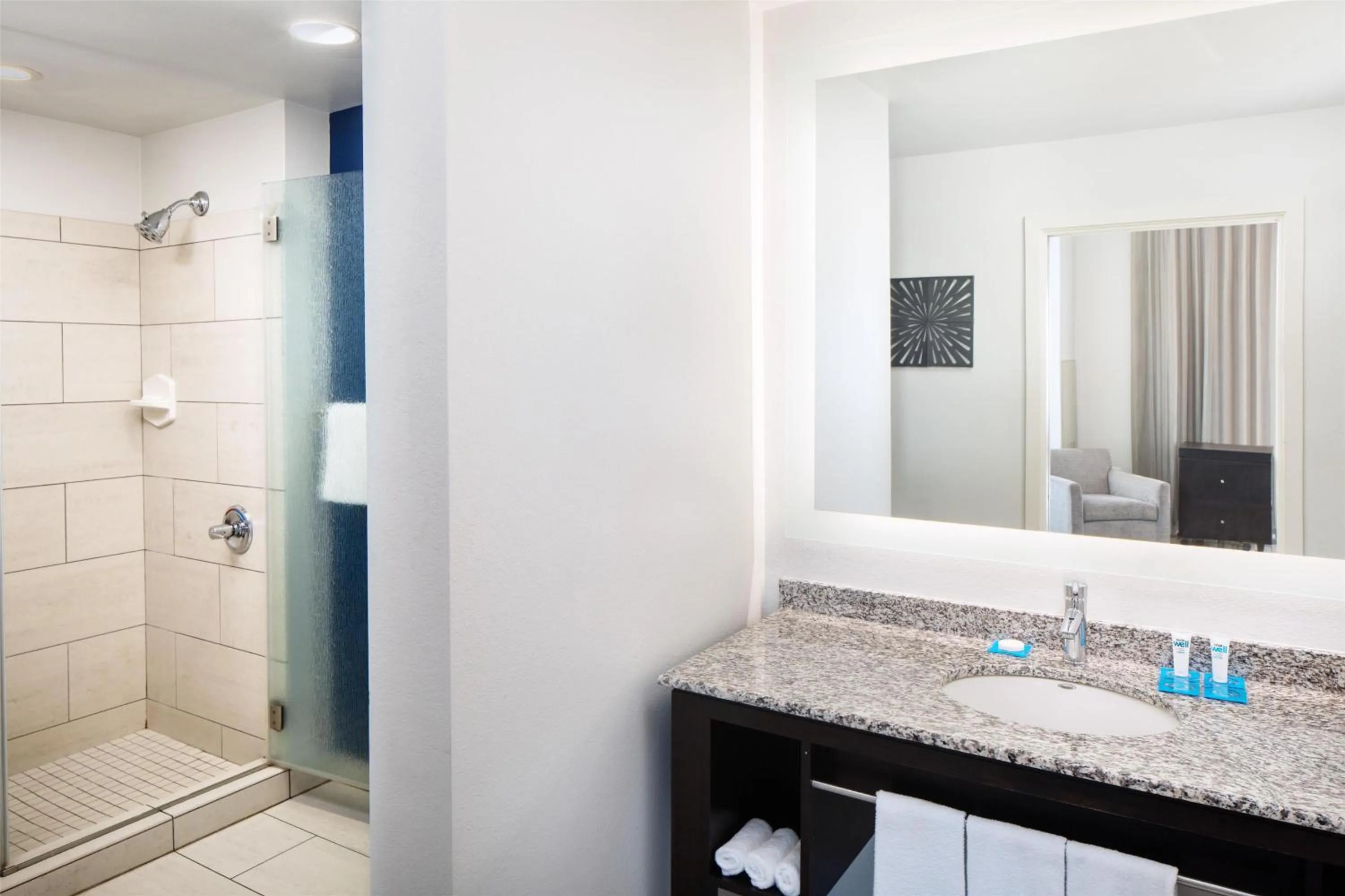 Bathroom in Hyatt House Charlotte Center City