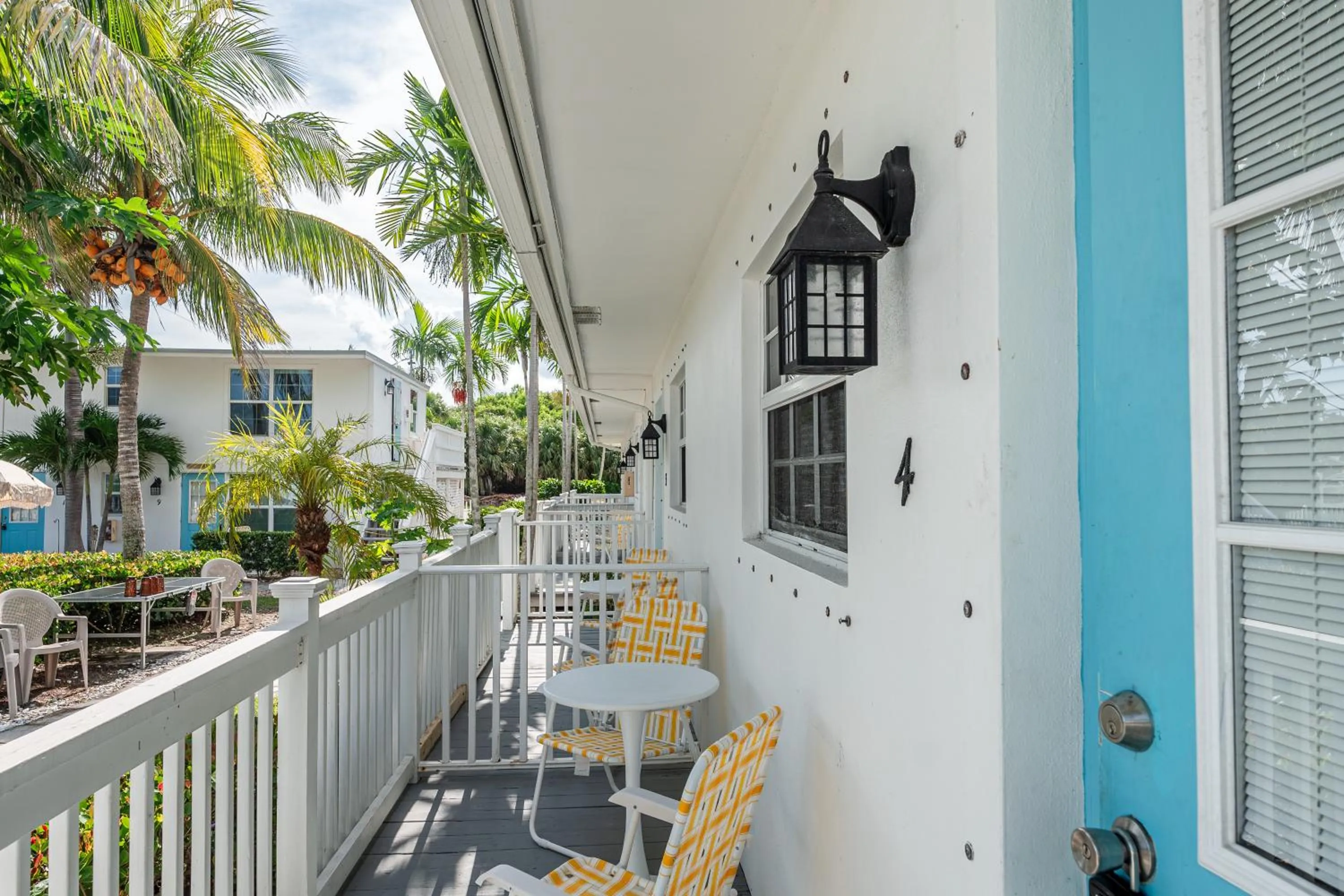 Balcony/Terrace in Seahorse Beach Bungalows