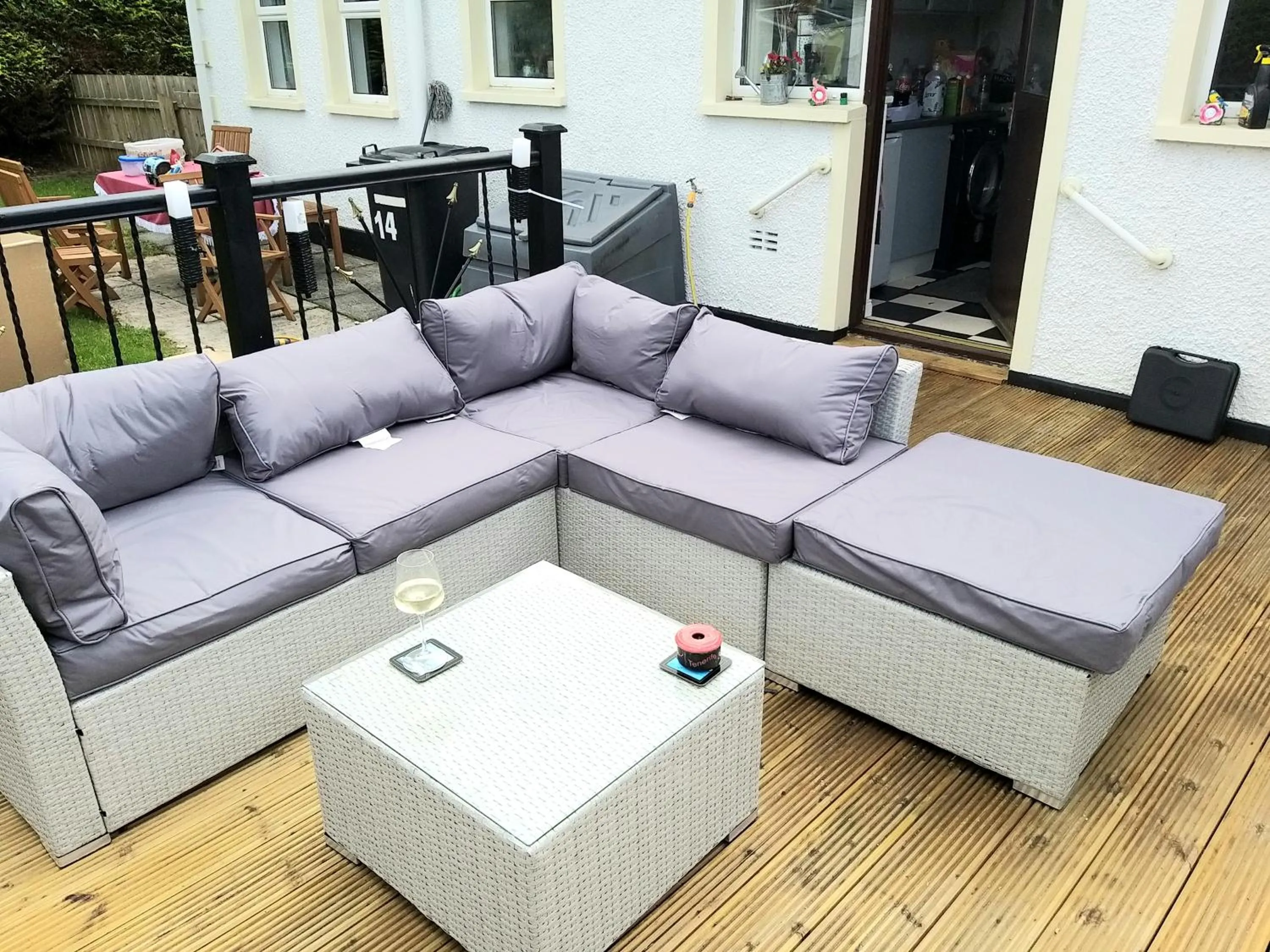 Seating area in Braeside B&B