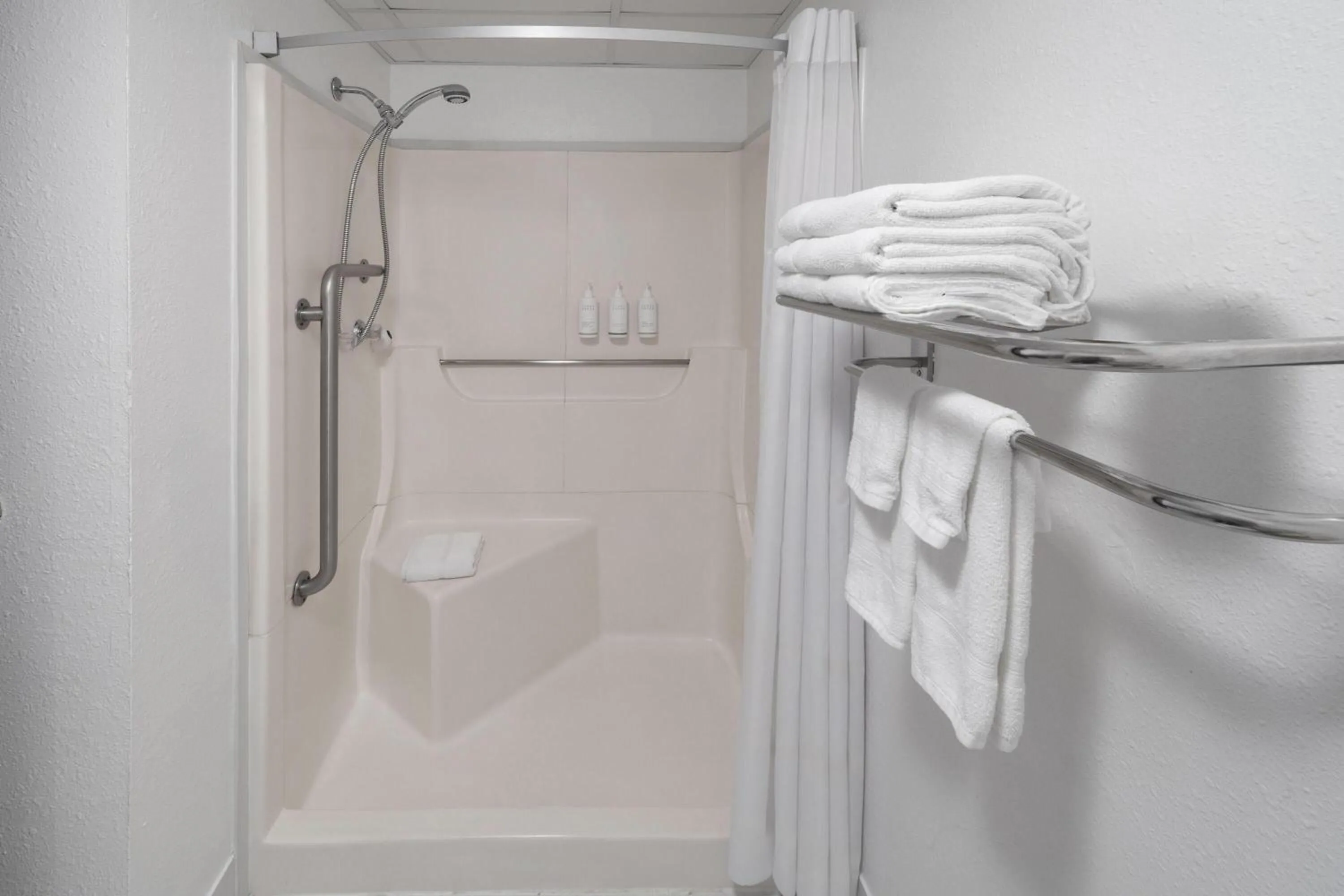 Shower in Super 8 by Wyndham Rock Port MO