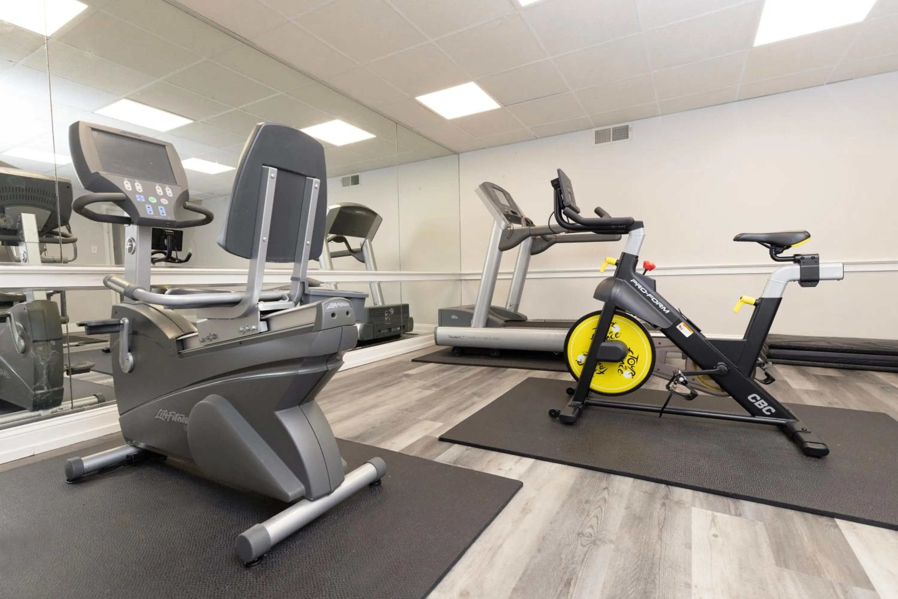 Fitness centre/facilities in Brandywine River Hotel