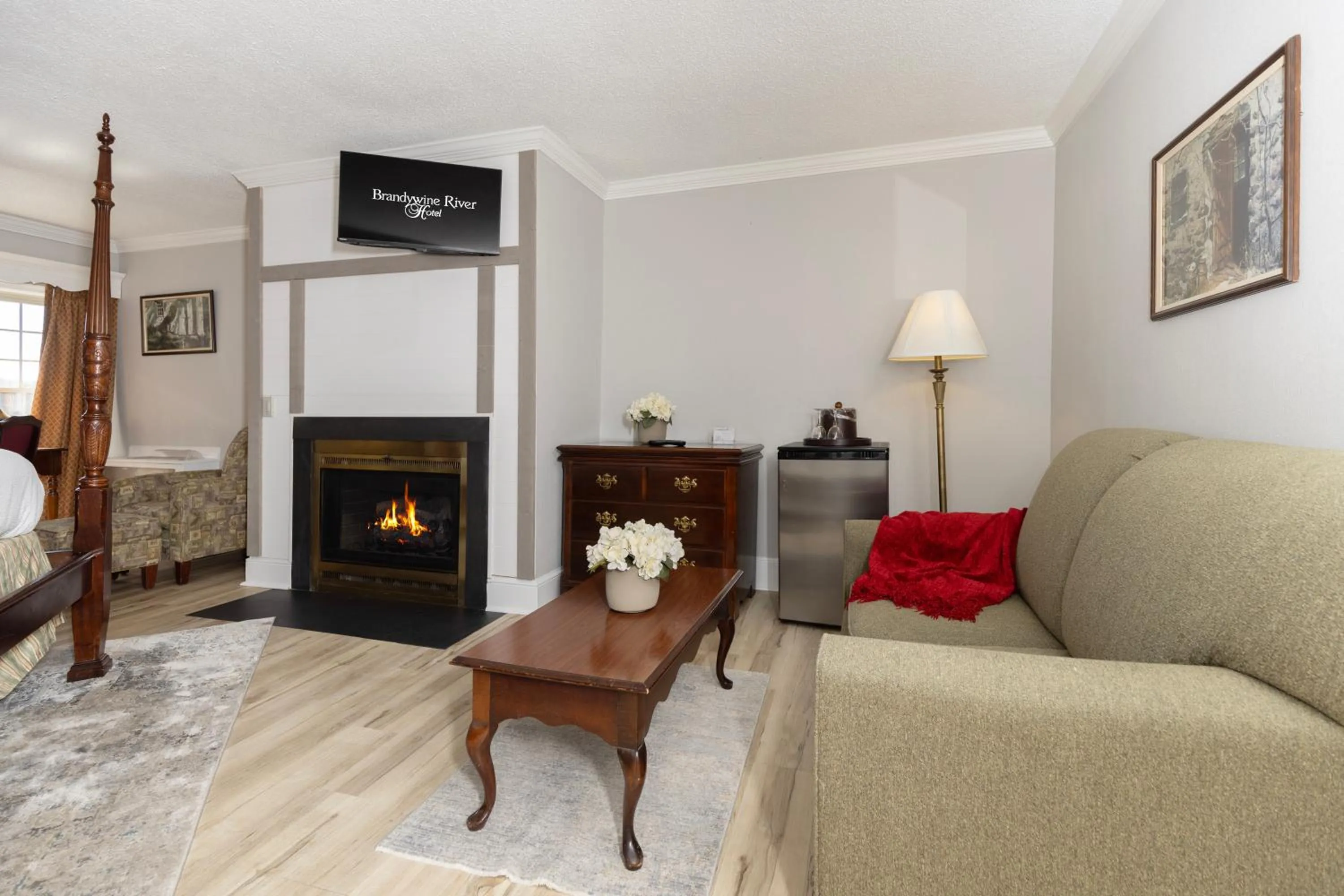 TV and multimedia in Brandywine River Hotel