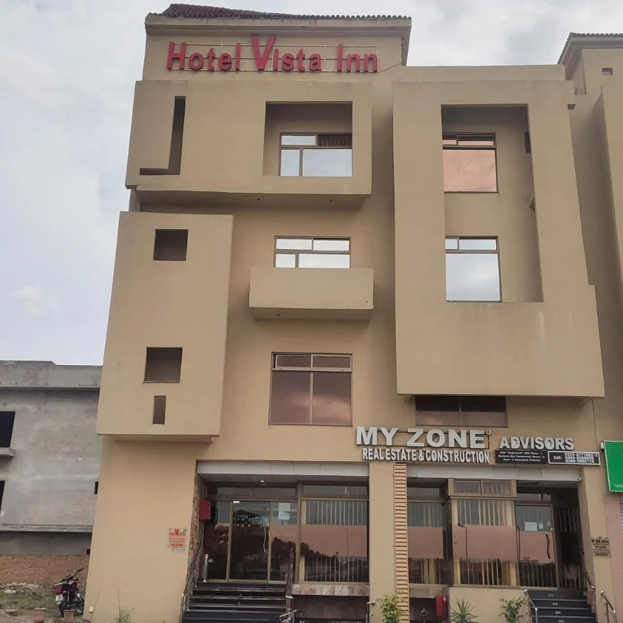 Property building in Hotel Vista Inn DHA
