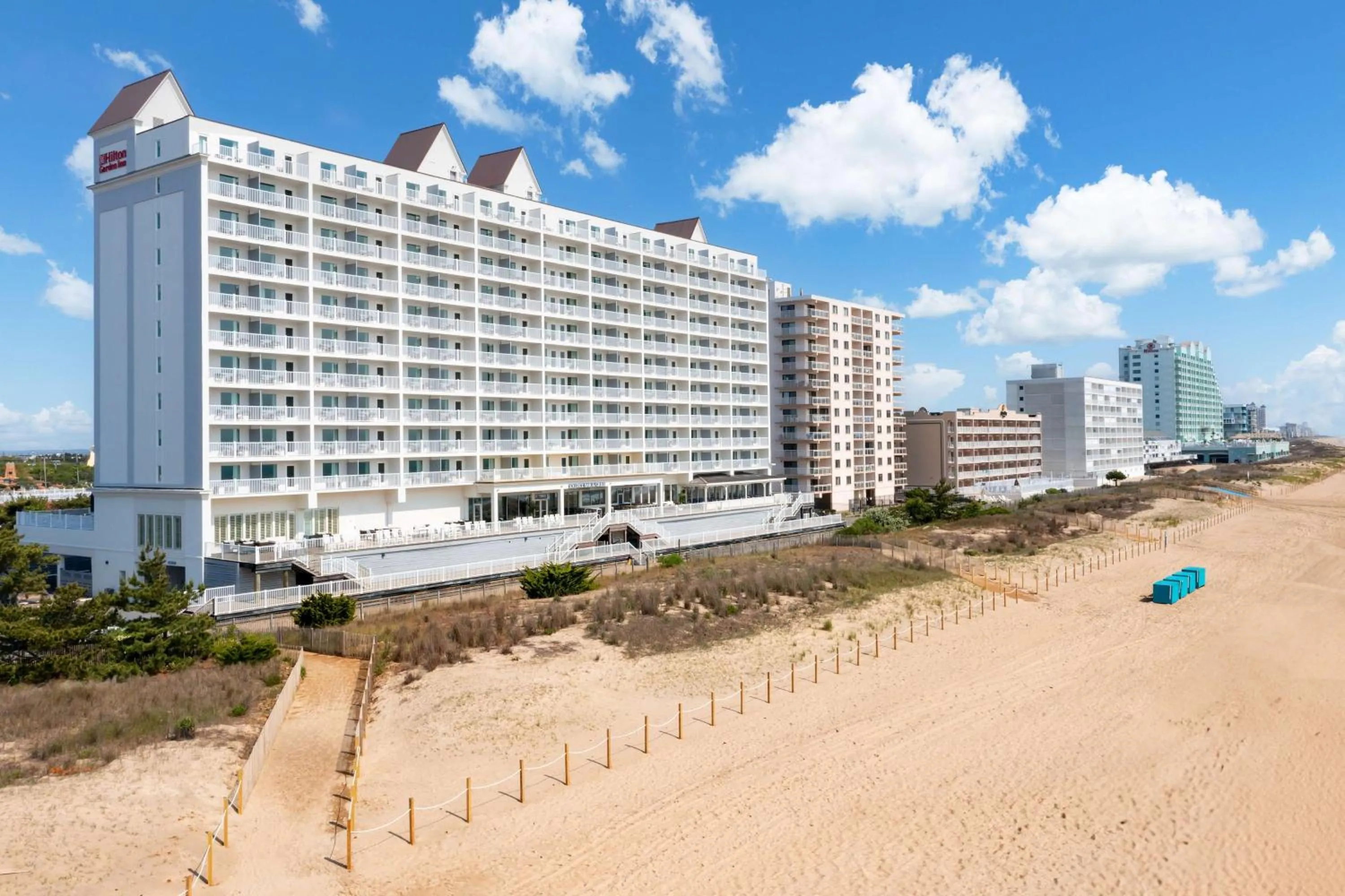 Property building in Hilton Garden Inn Ocean City Oceanfront