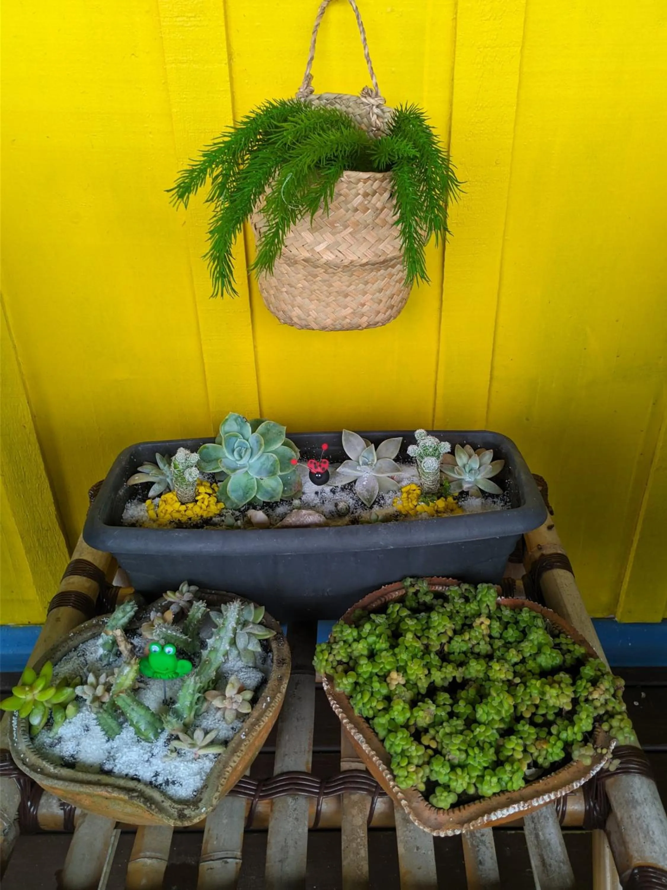 Decorative detail in Pousada Vida Simples