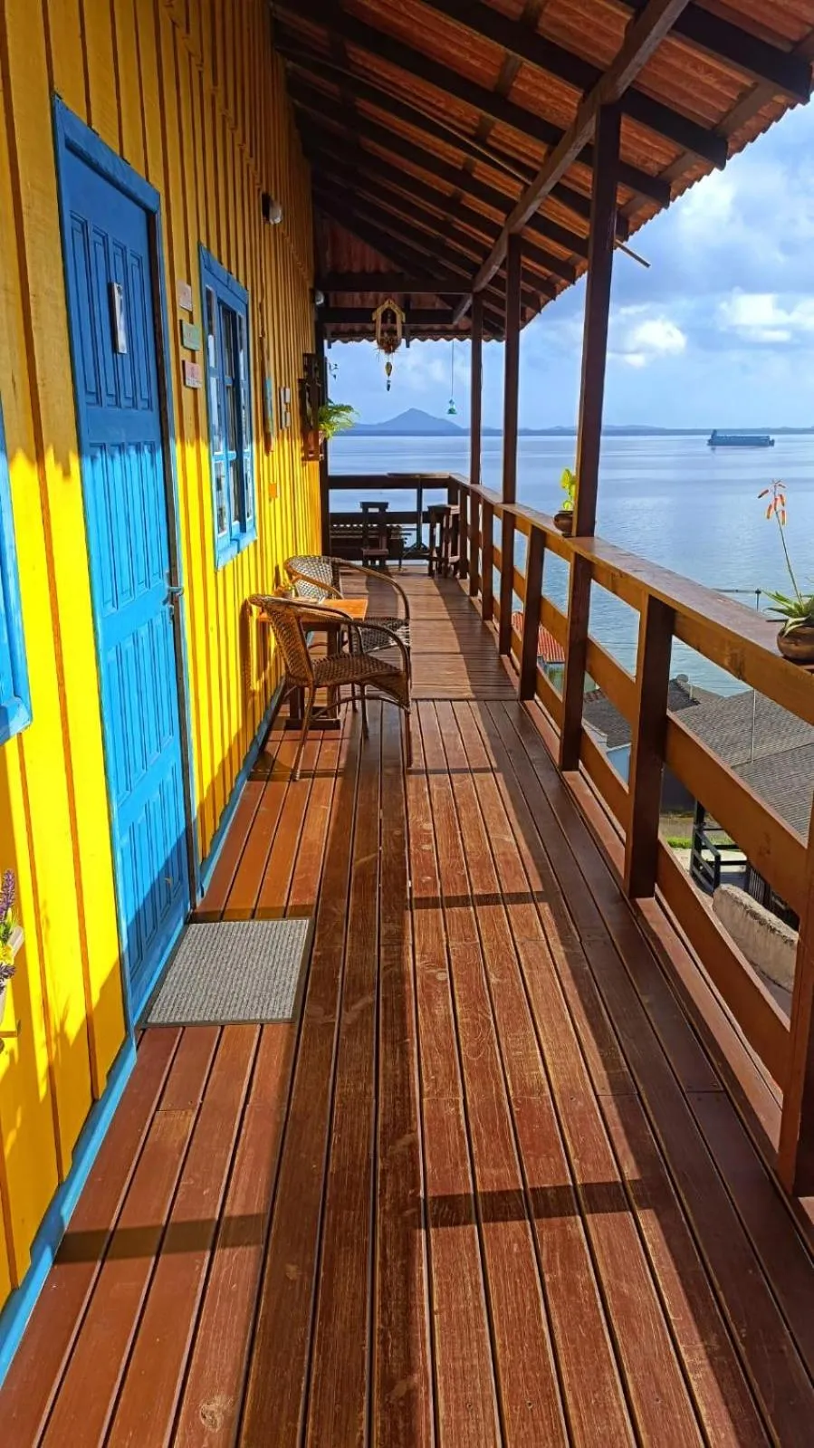 Balcony/Terrace in Pousada Vida Simples