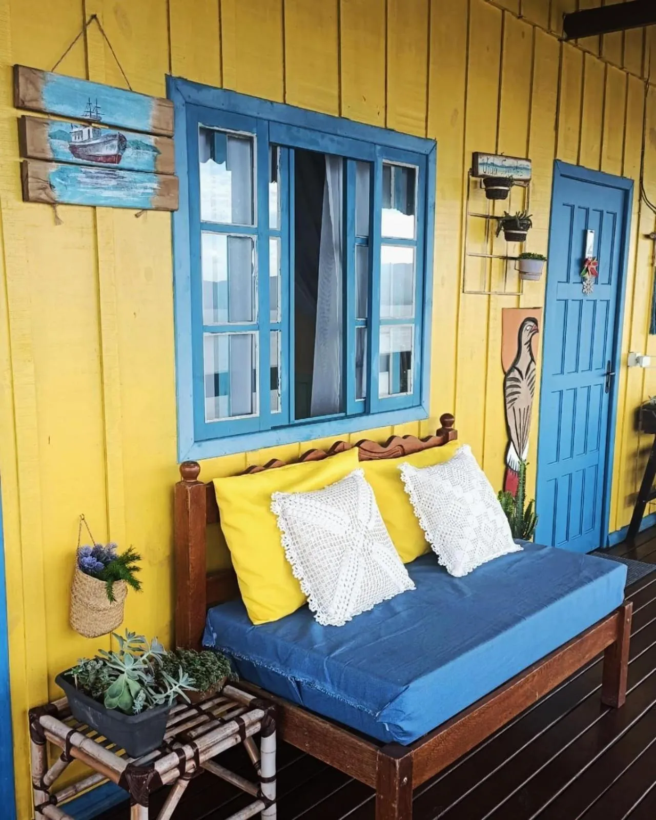 Balcony/Terrace in Pousada Vida Simples