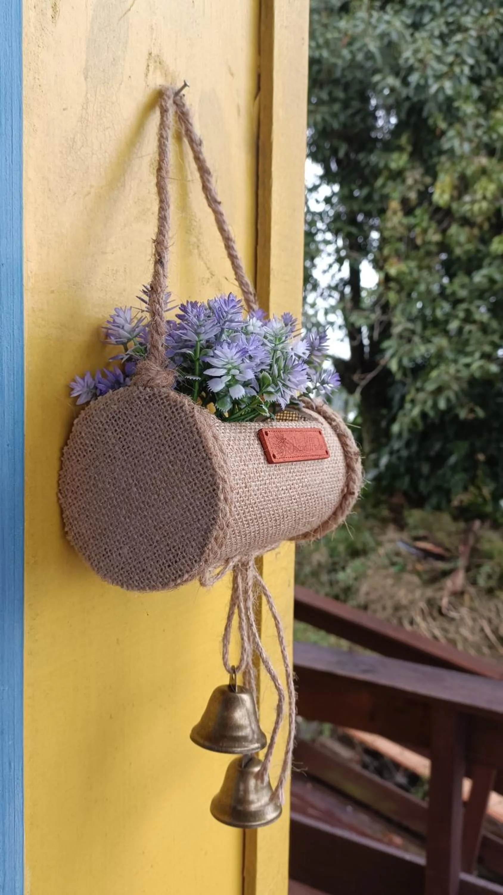 Decorative detail in Pousada Vida Simples